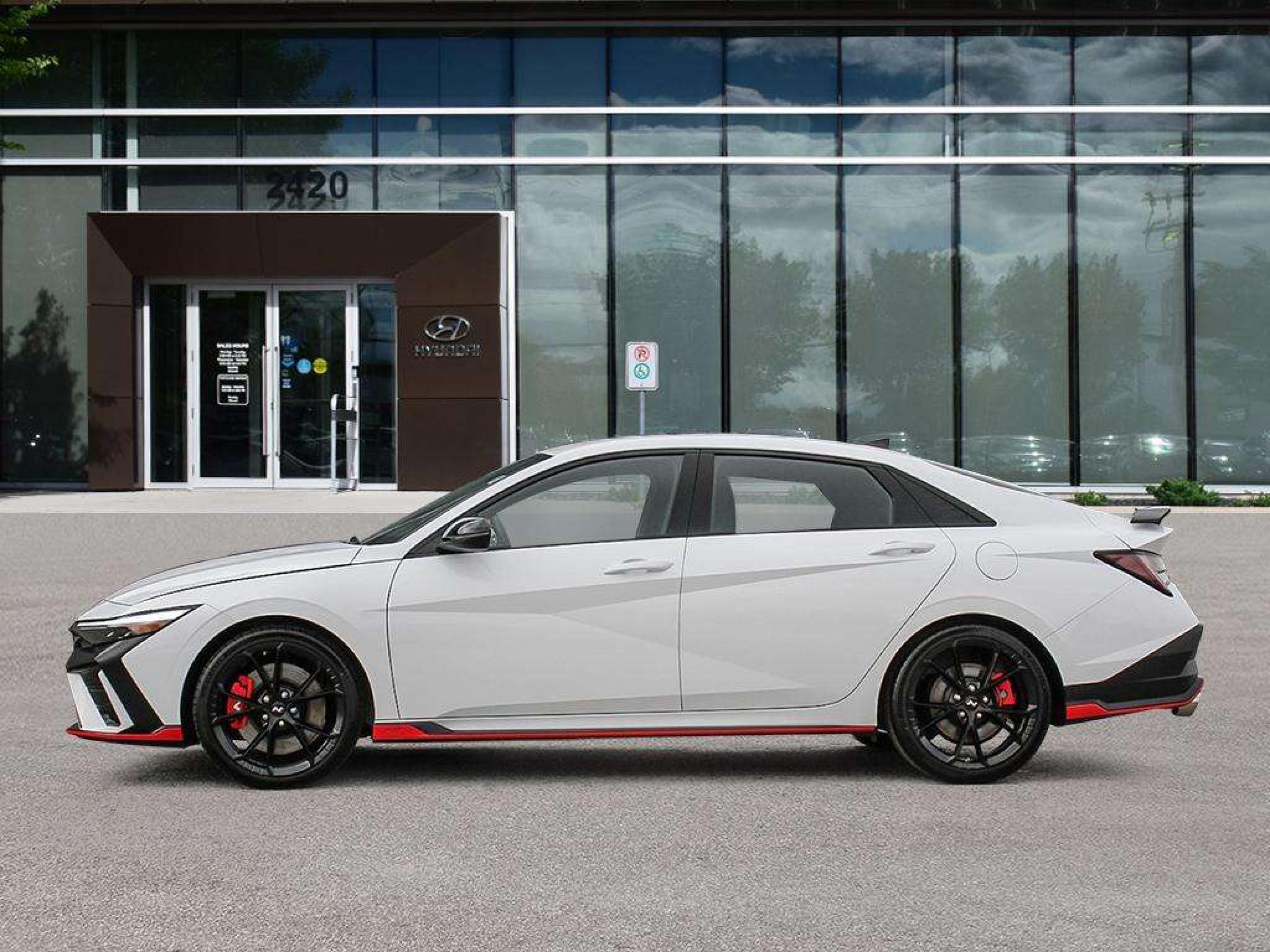new 2025 Hyundai Elantra car, priced at $39,999