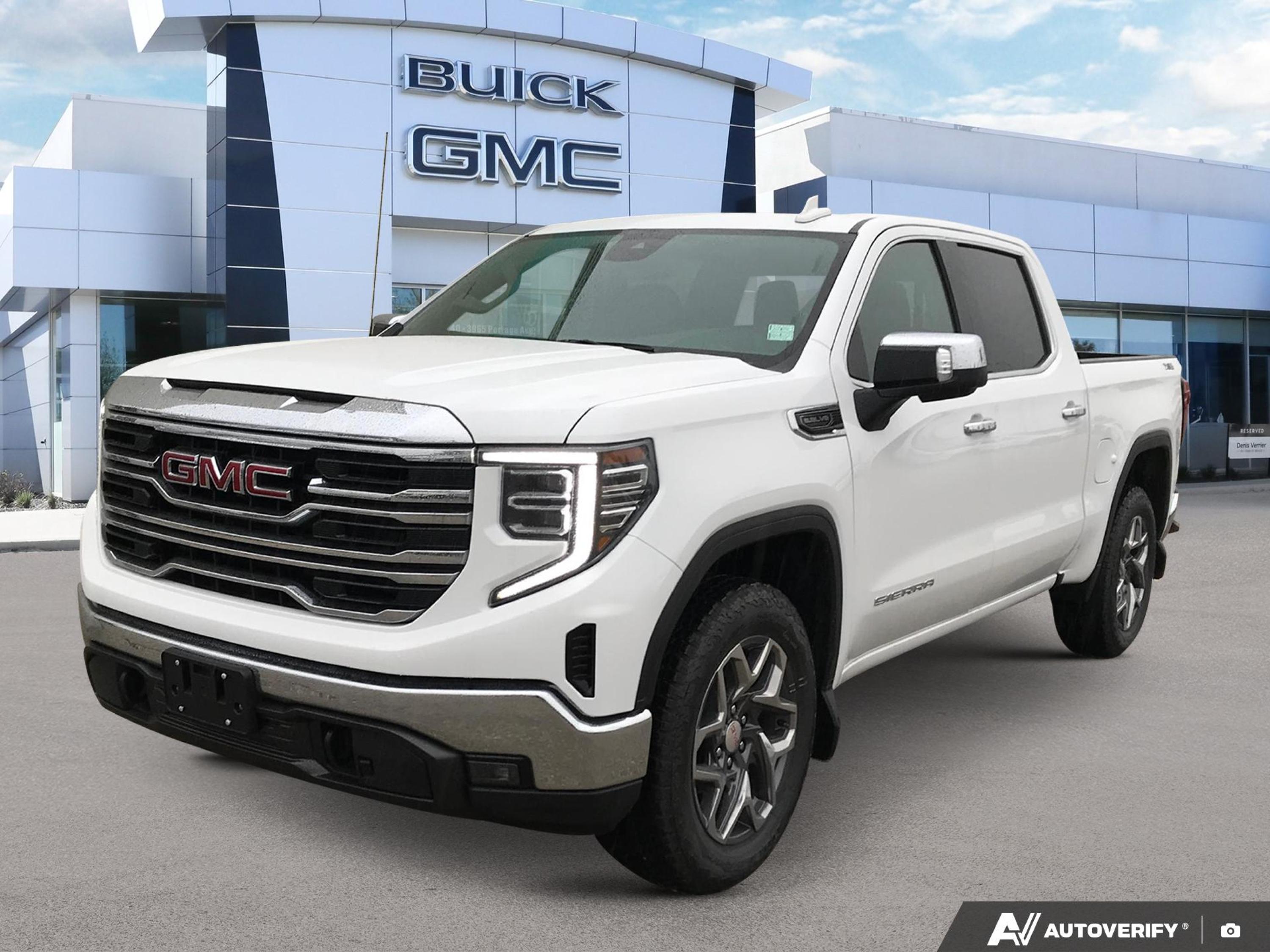 Summit White 2026 GMC Sierra 1500 Pickup Truck Four-Wheel Drive Automatic
