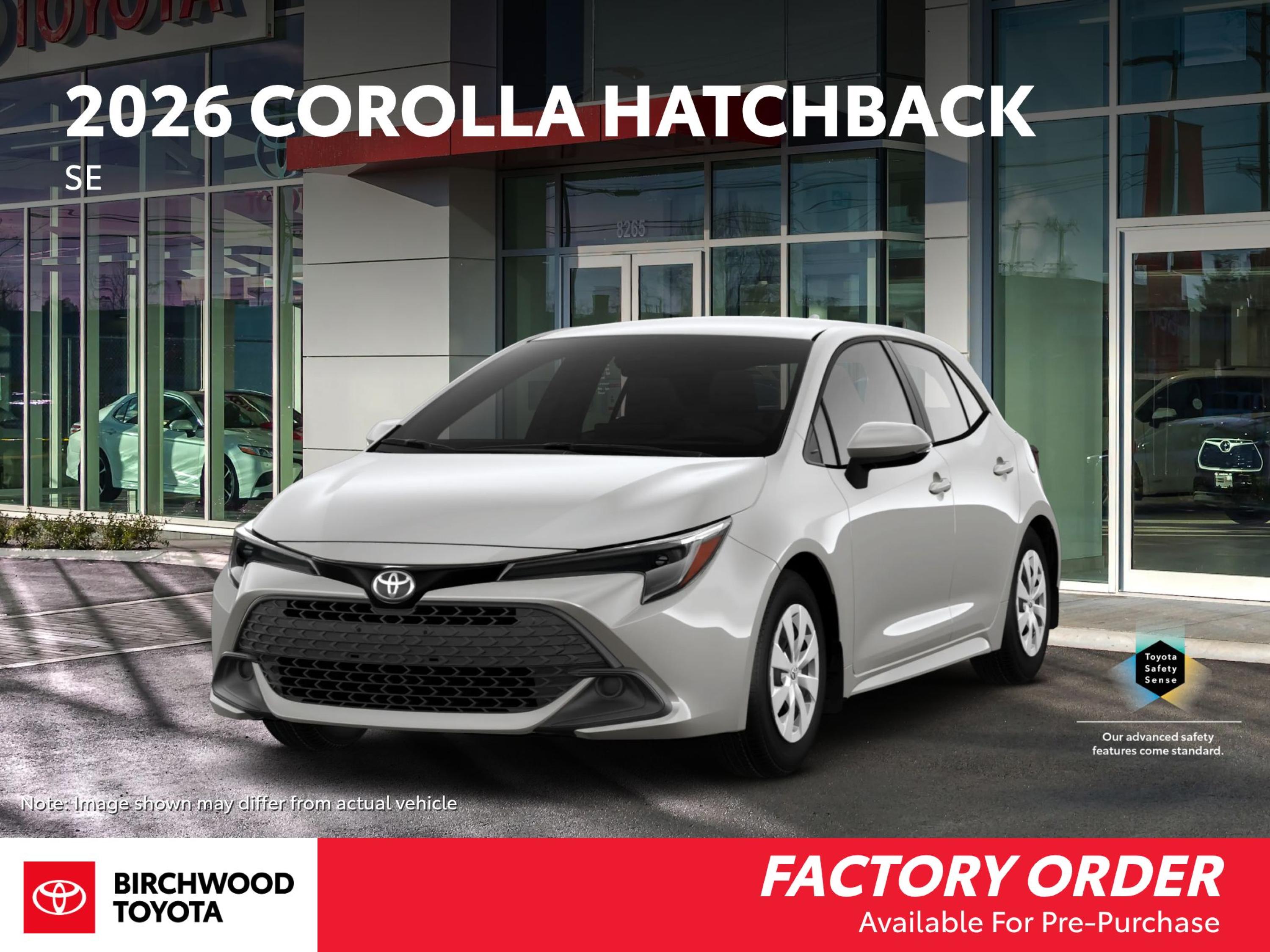 2026 Toyota Corolla Hatchback SE FWD
