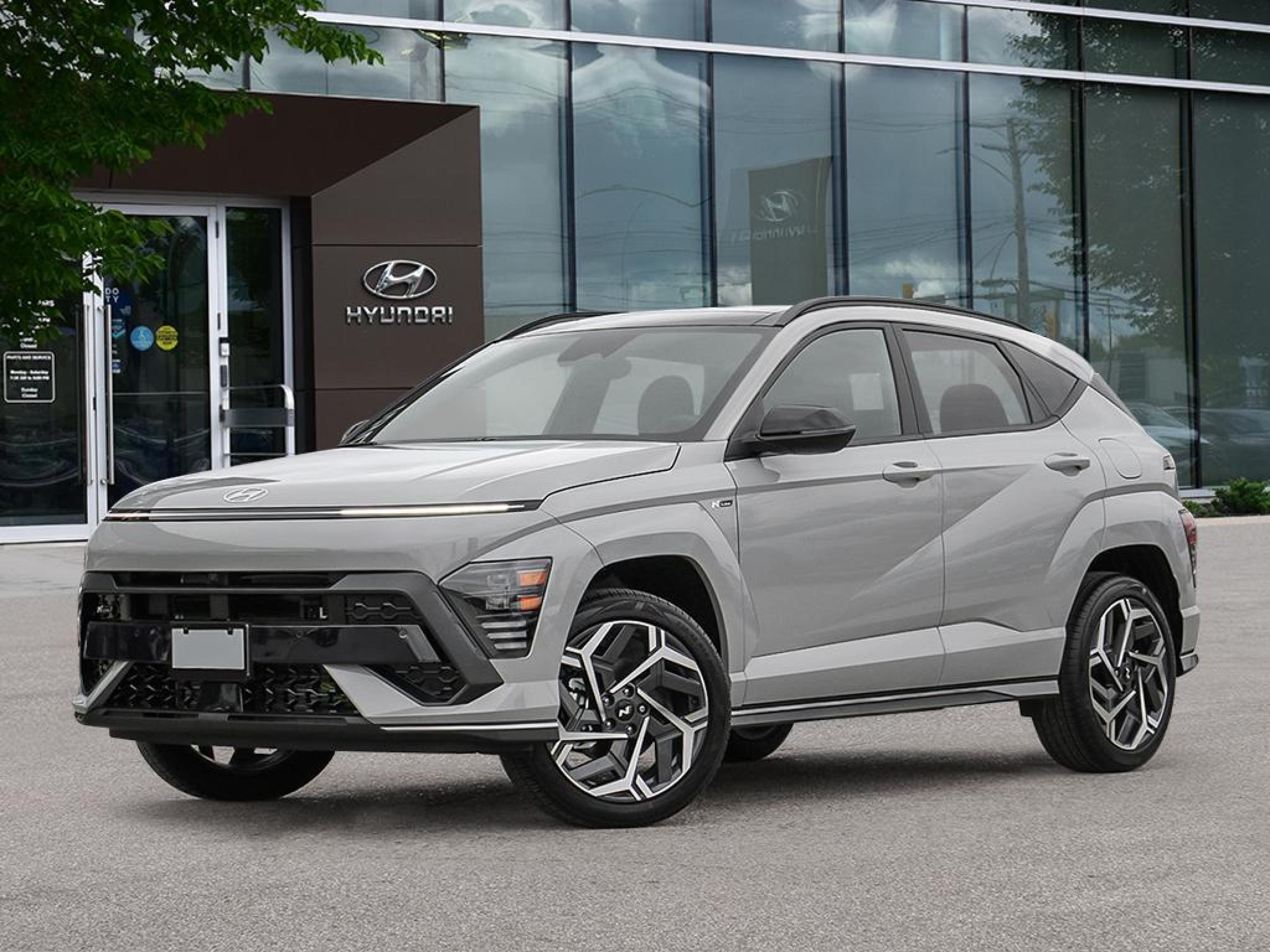 Gray (Cyber Grey) 2026 Hyundai Kona SUV / Crossover  Automatic
