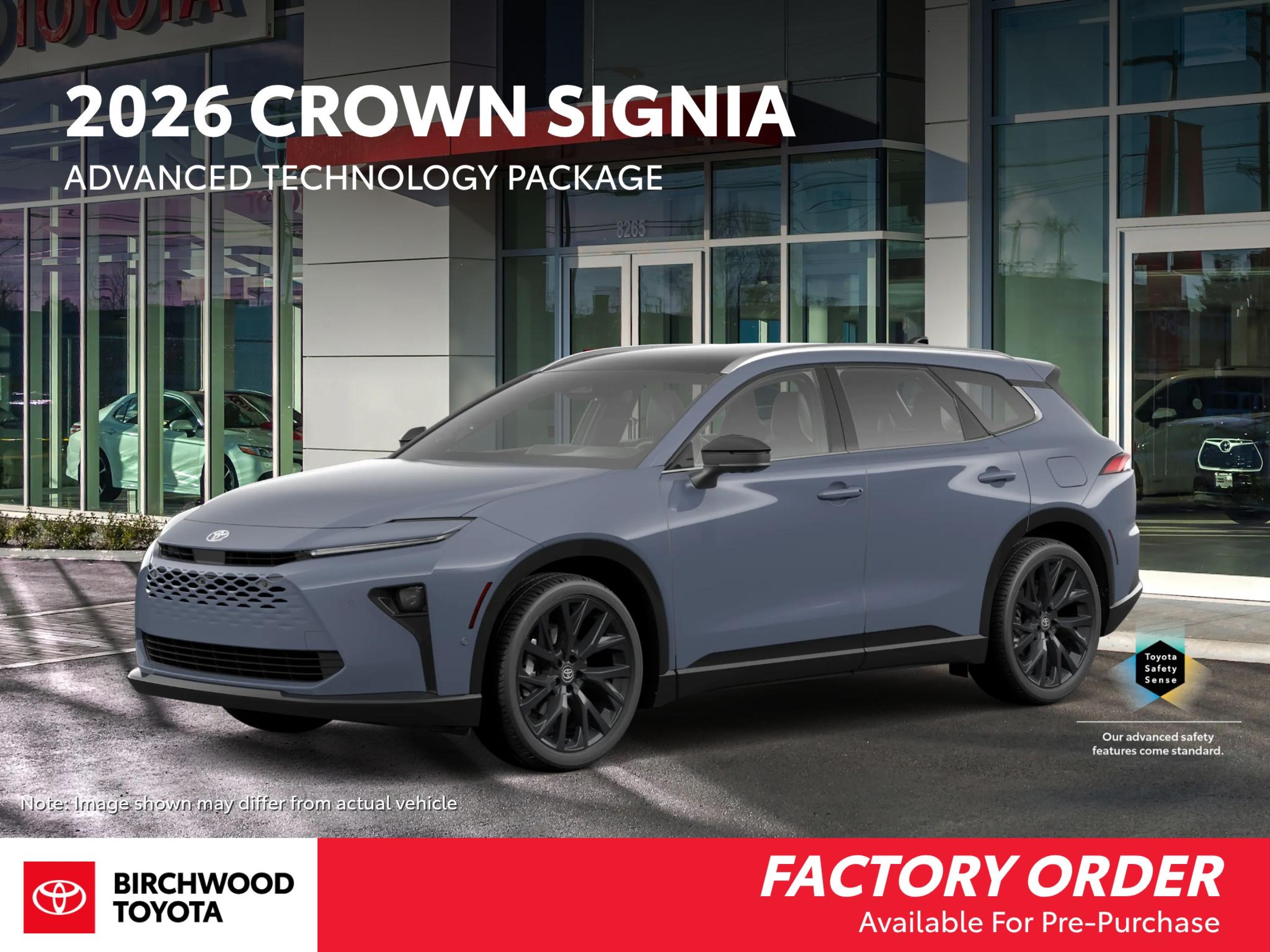  2026 Toyota Crown Signia Limited AWD   