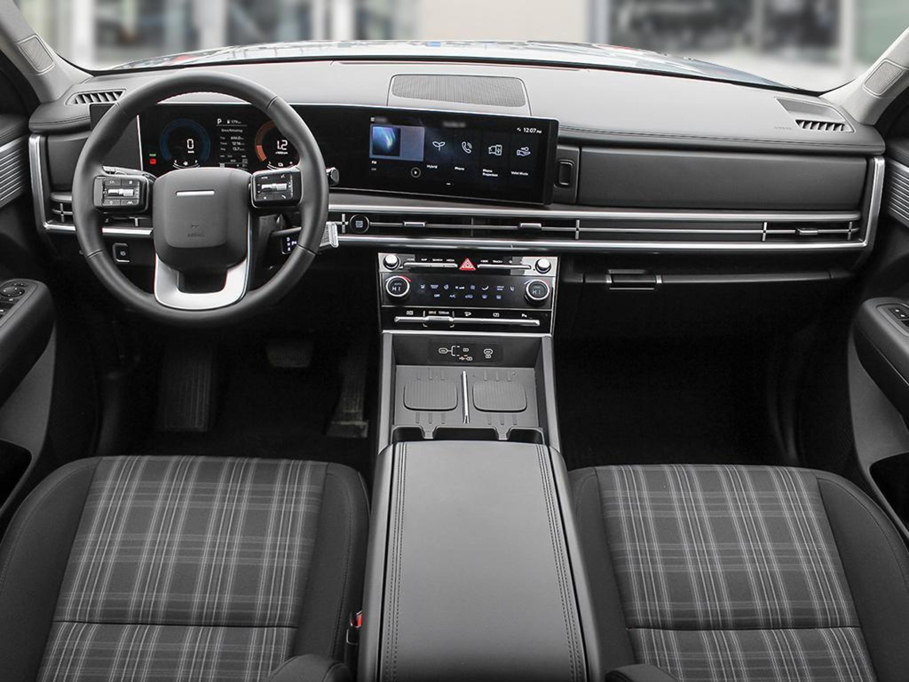 new 2026 Hyundai Santa Fe Hybrid car, priced at $48,000