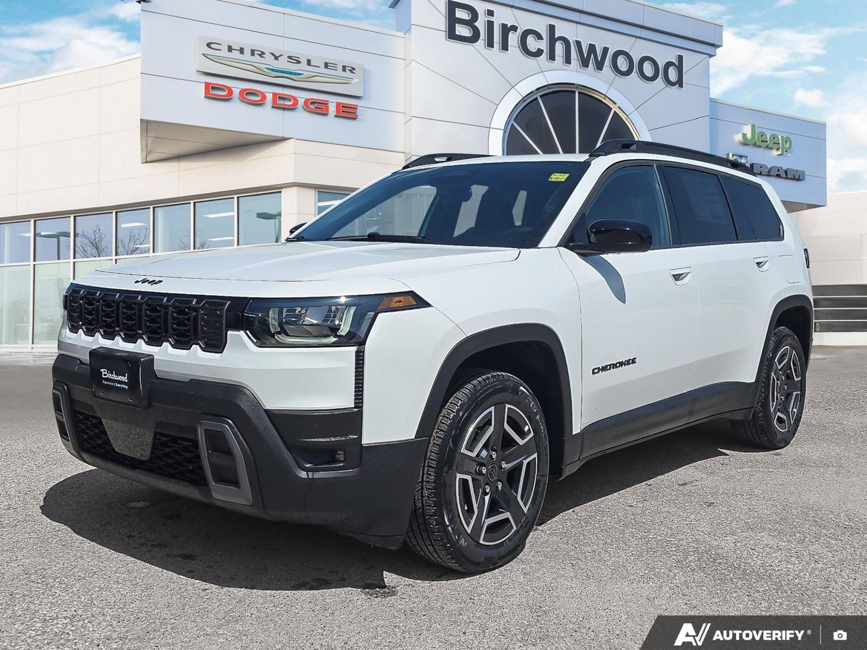 Bright White 2026 Jeep Cherokee Laredo 4WD SUV / Crossover Four-Wheel Drive Automatic