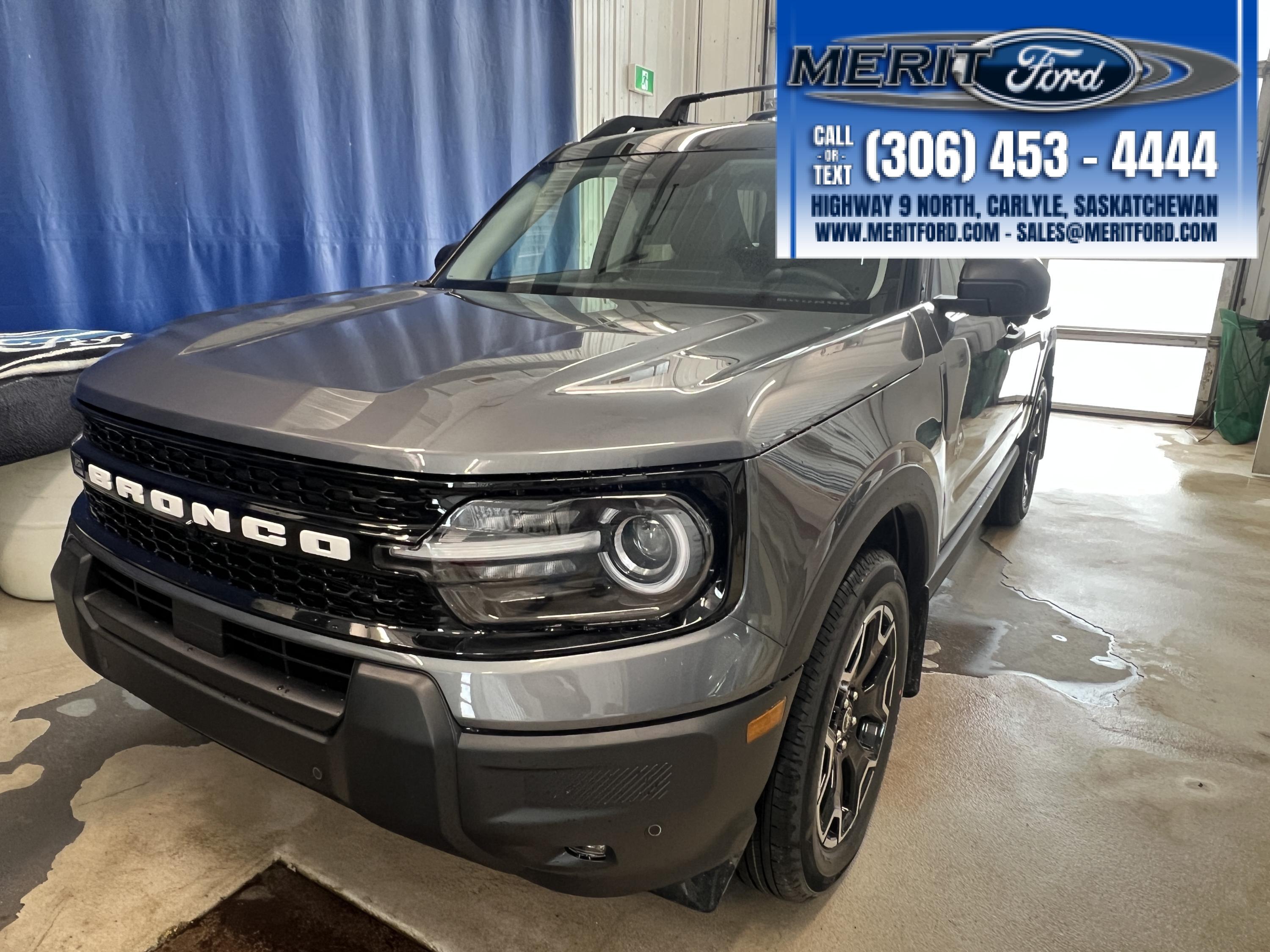 Gray (Carbonized Grey Metallic) 2026 Ford Bronco Sport SUV / Crossover All-Wheel Drive Automatic