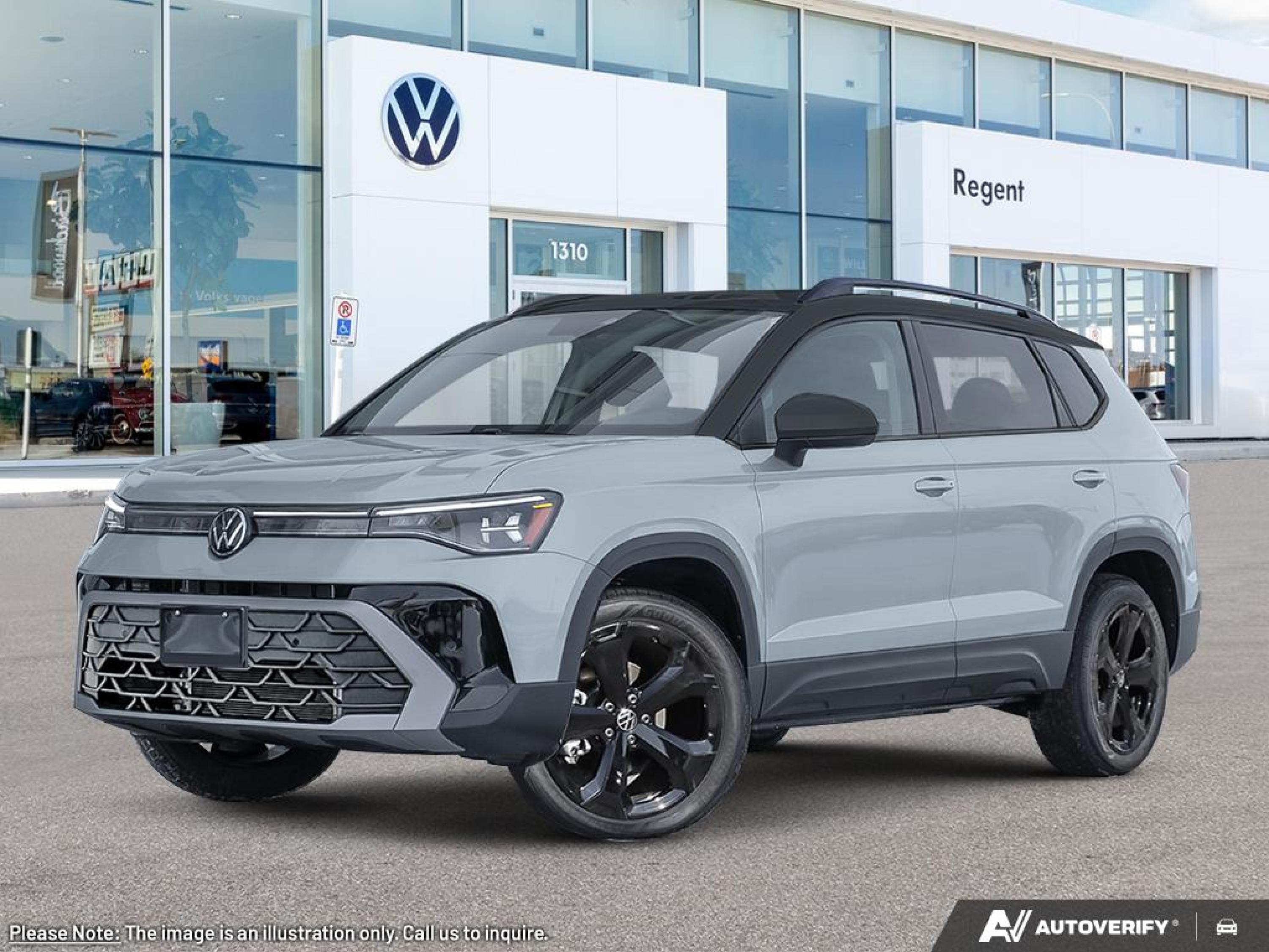 Alpine Gray w/Black Roof 2026 Volkswagen Taos SUV / Crossover  Automatic
