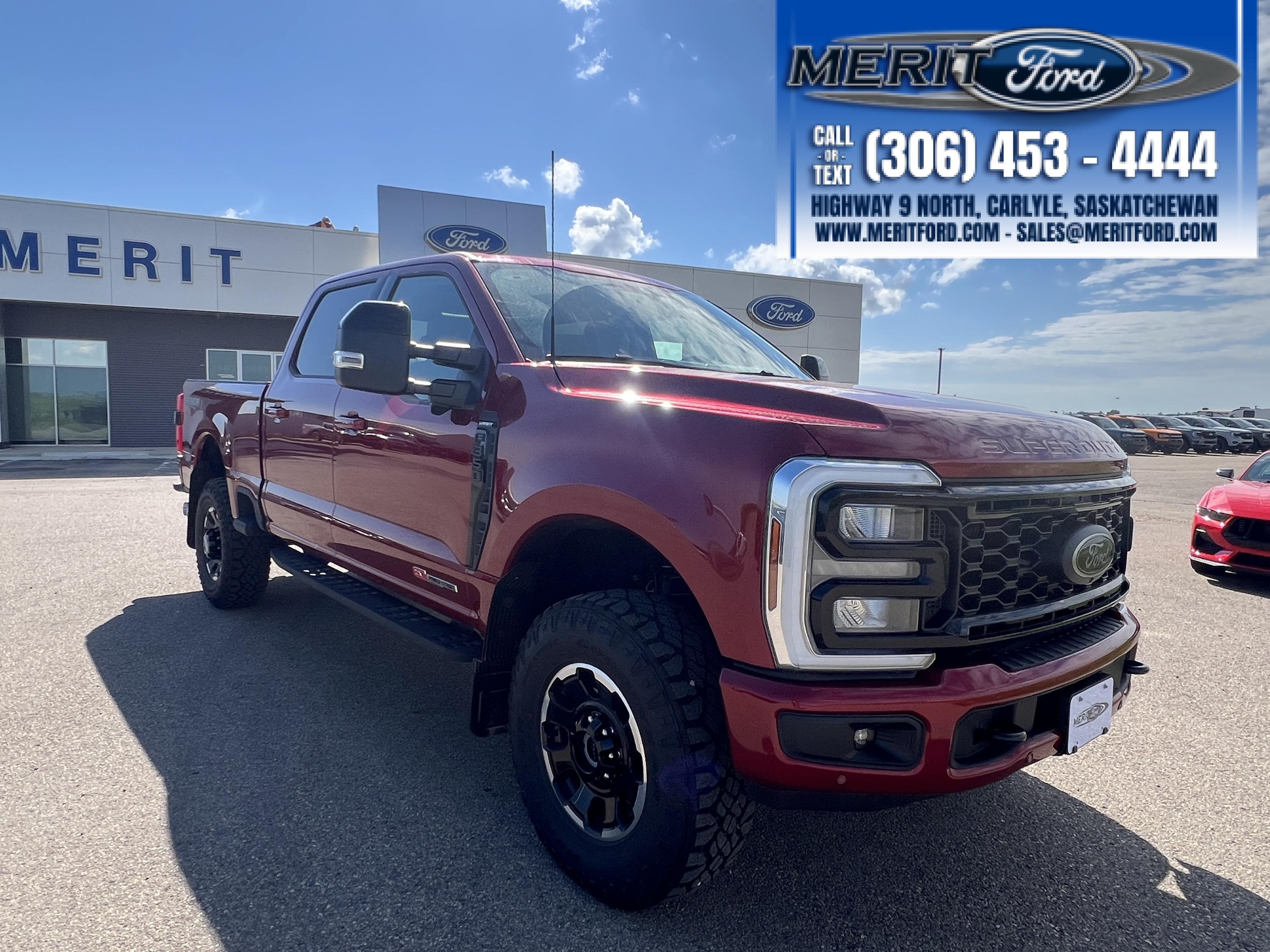 Ruby Red Metallic Tinted Clearcoat 2026 Ford F-350 Super Duty Pickup Truck Four-Wheel Drive Automatic