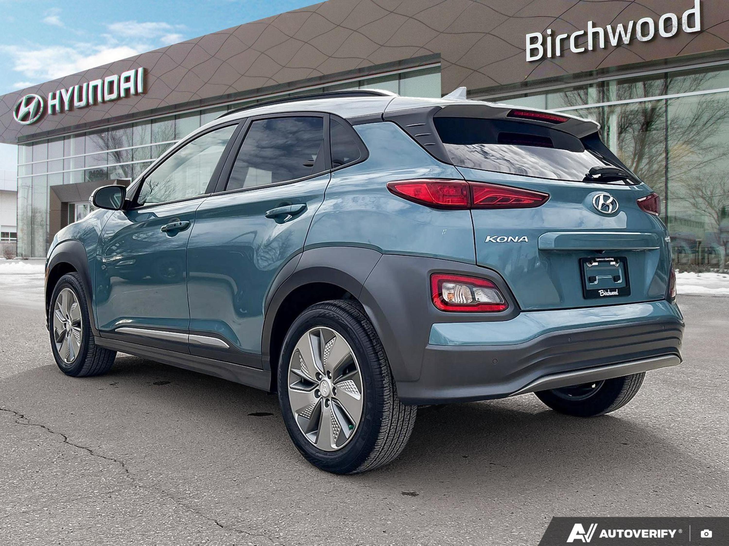 used 2021 Hyundai Kona Electric car, priced at $24,977