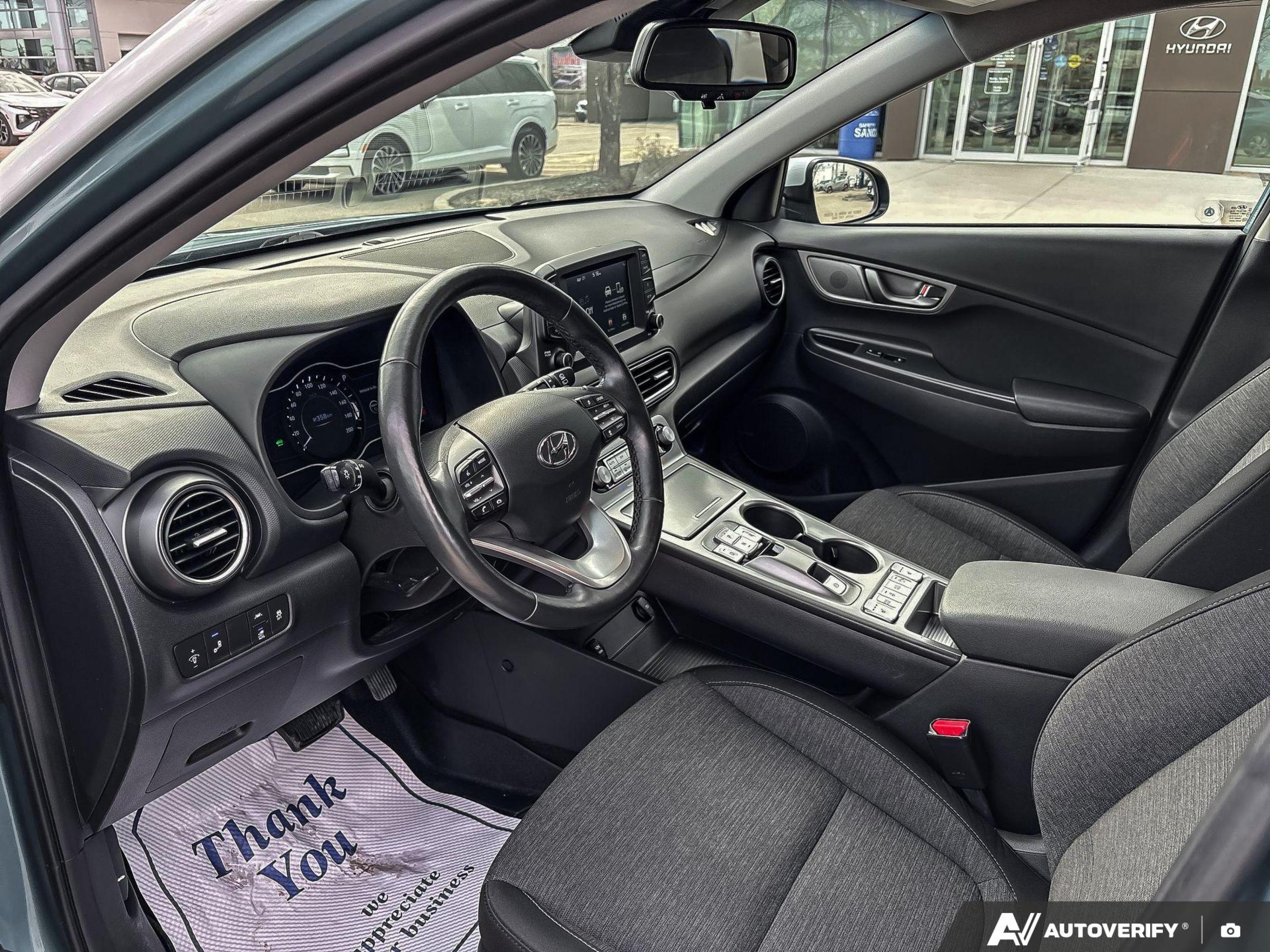 used 2021 Hyundai Kona Electric car, priced at $24,977