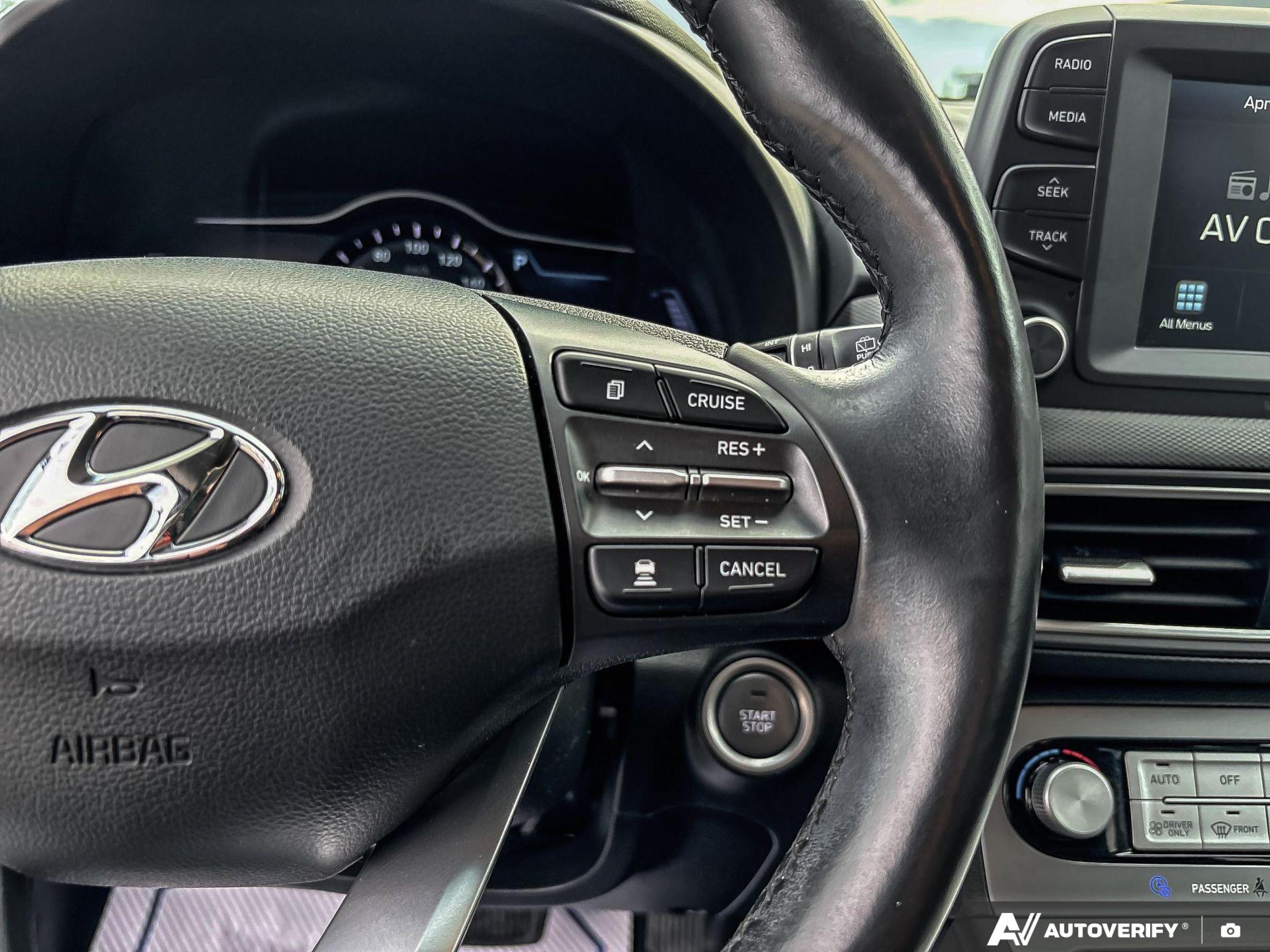 used 2021 Hyundai Kona Electric car, priced at $24,977