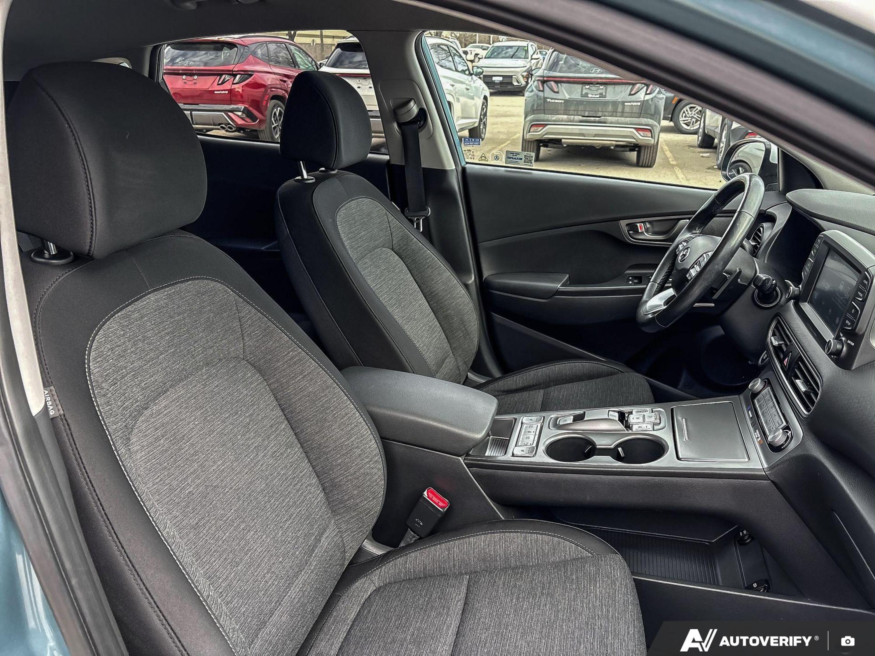 used 2021 Hyundai Kona Electric car, priced at $24,977