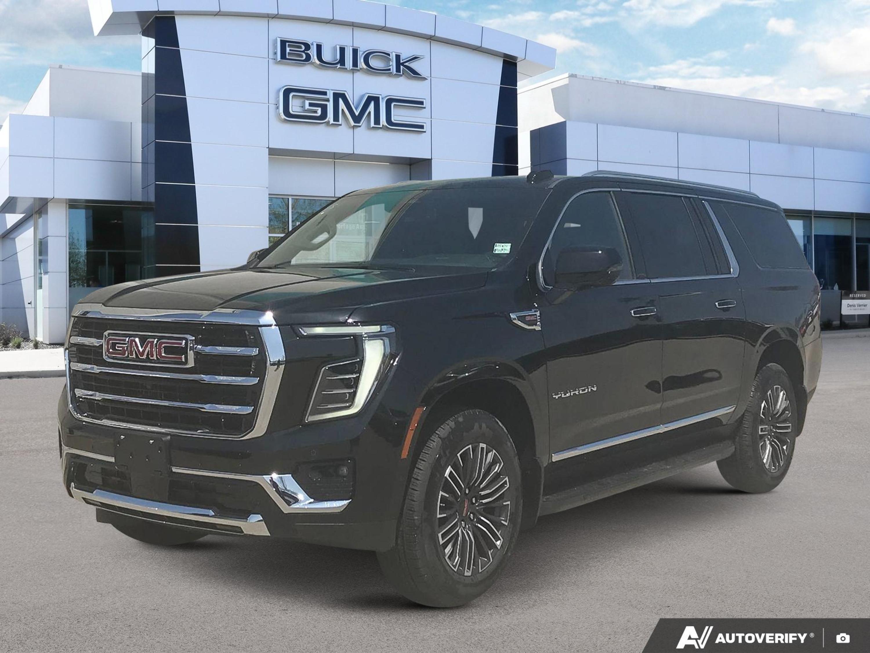 Onyx Black 2026 GMC Yukon XL Elevation 4WD SUV / Crossover Four-Wheel Drive Automatic
