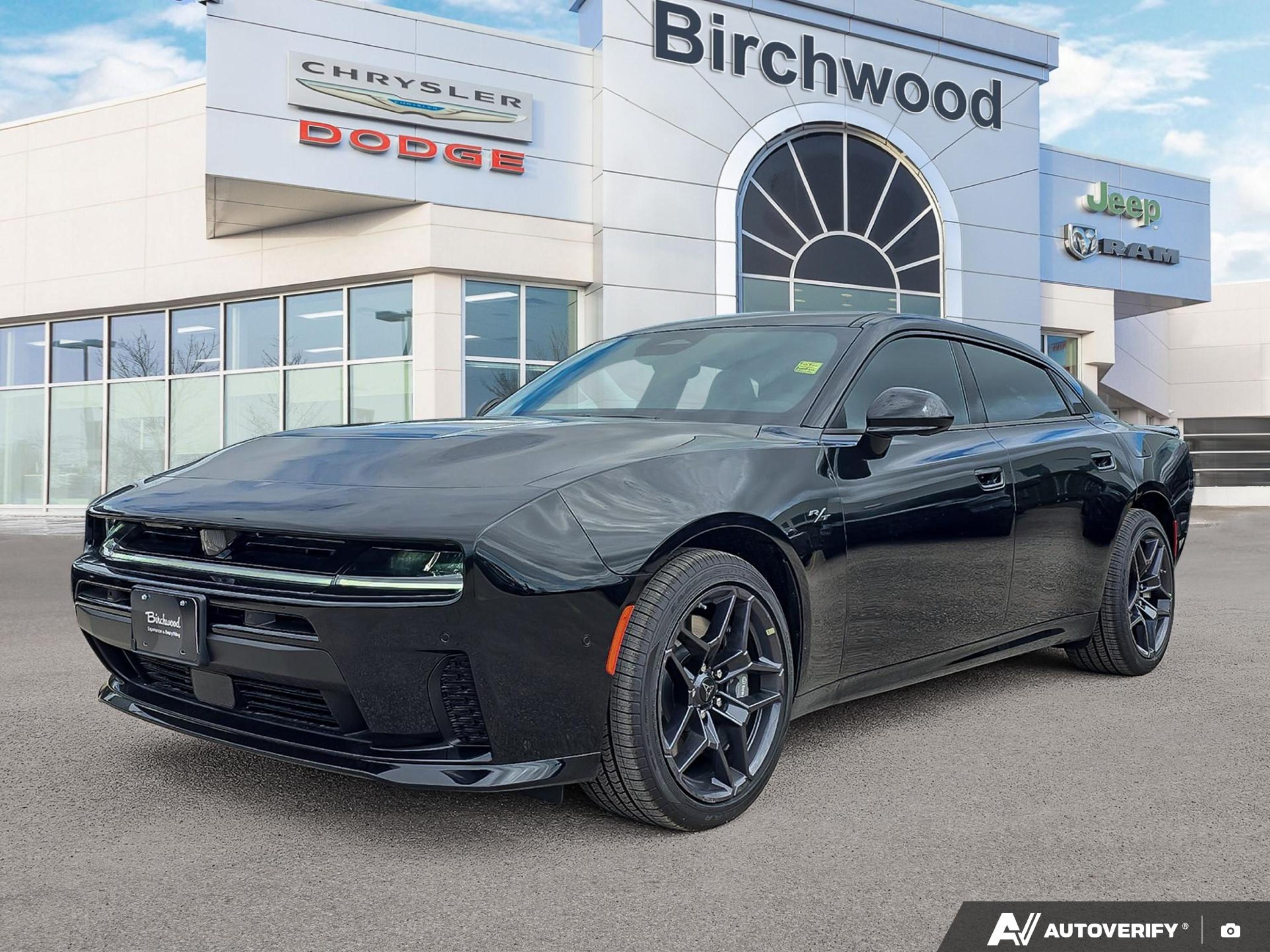 Diamond Black Crystal Pearl 2026 Dodge Charger R/T Sedan AWD Sedan All-Wheel Drive Automatic