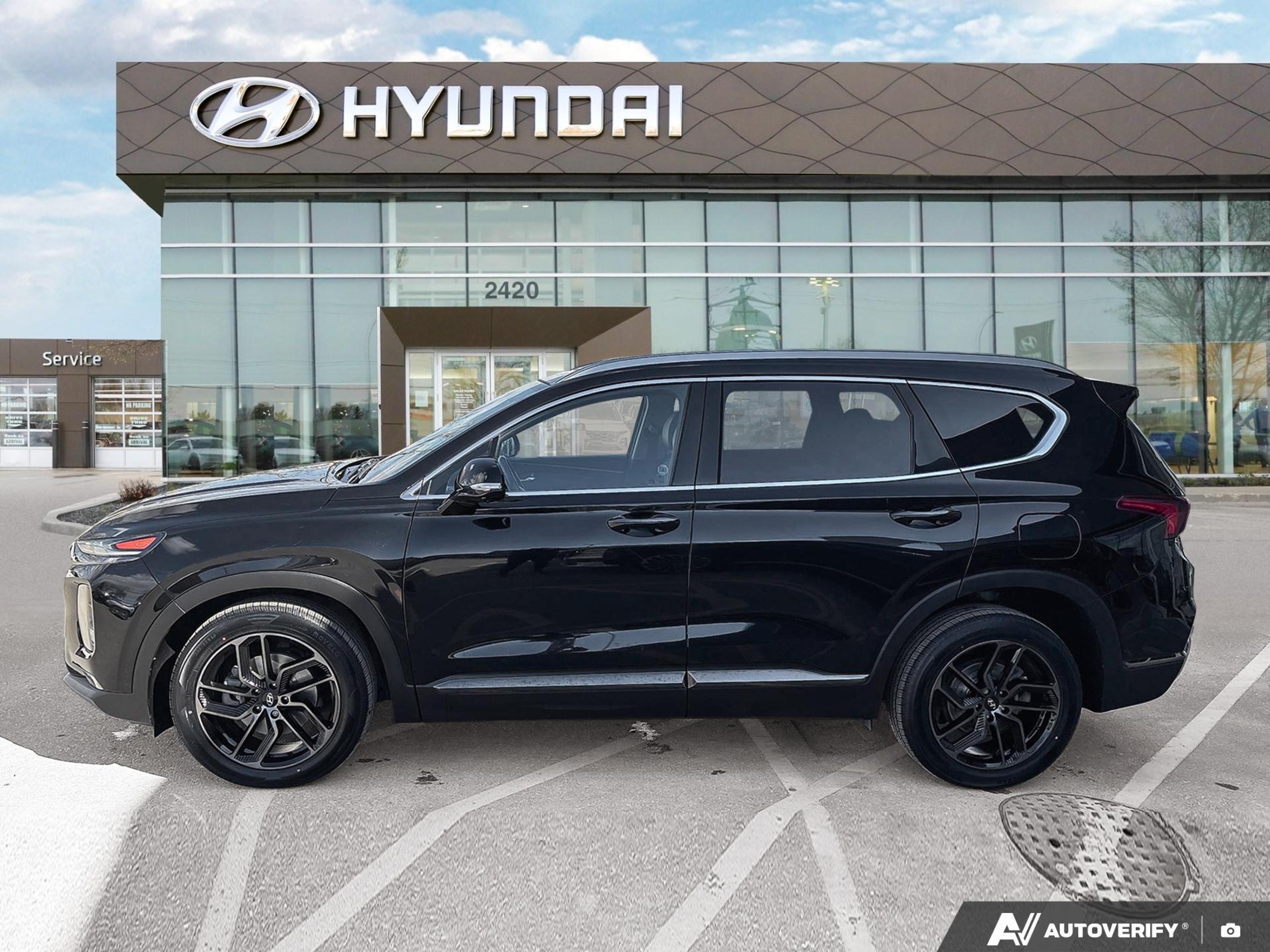 used 2020 Hyundai Santa Fe car, priced at $23,490