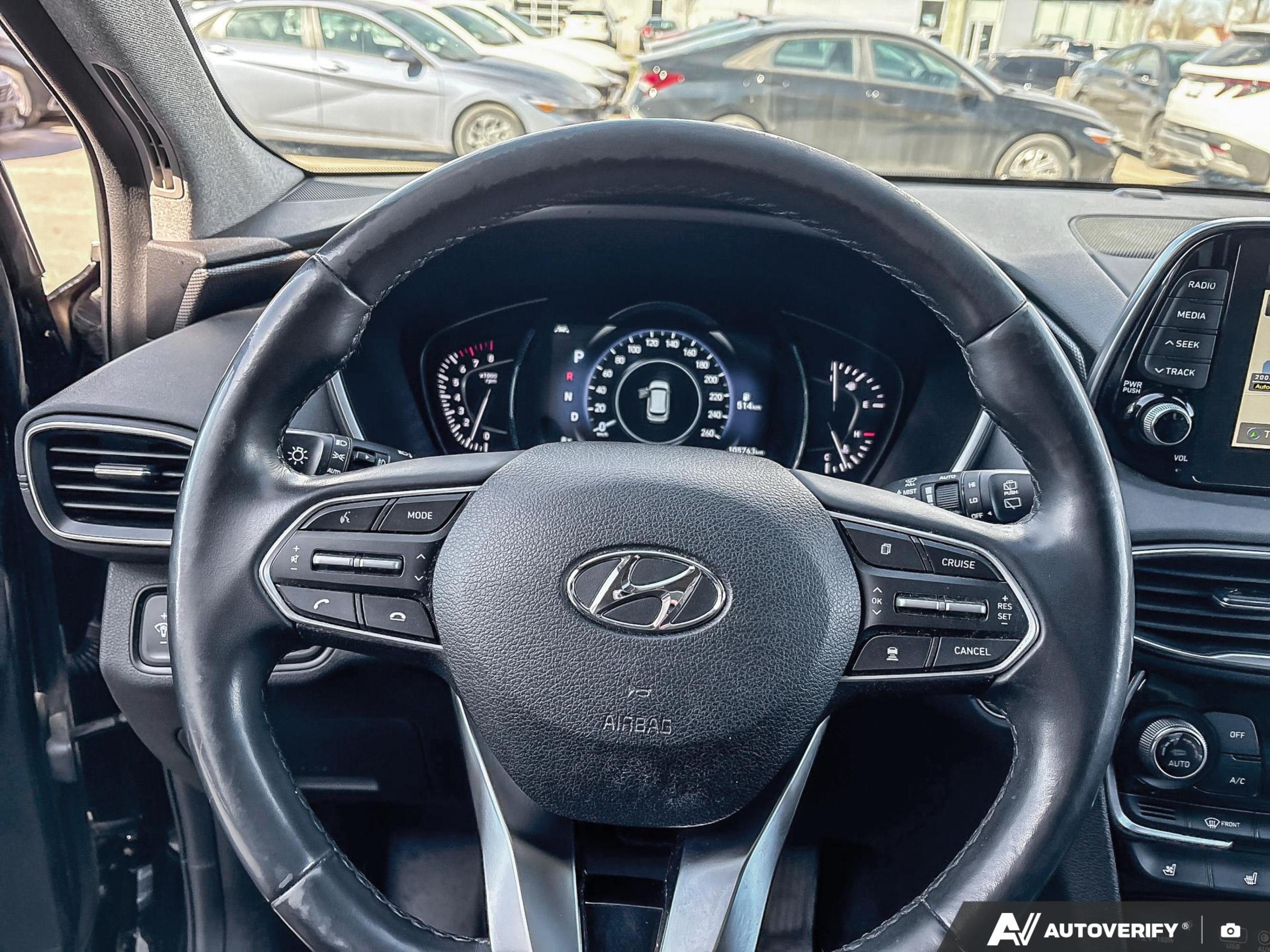 used 2020 Hyundai Santa Fe car, priced at $23,490