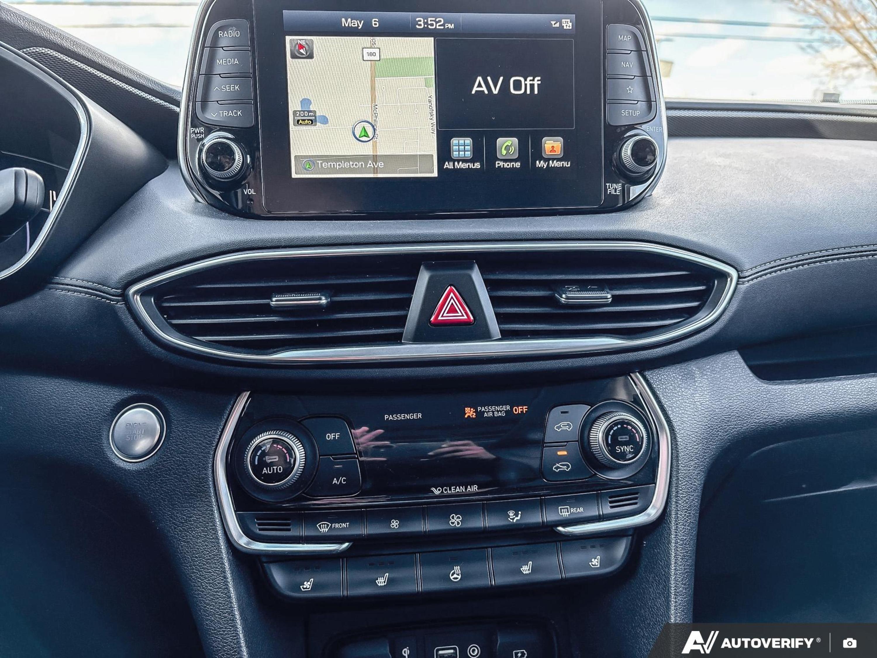 used 2020 Hyundai Santa Fe car, priced at $23,490