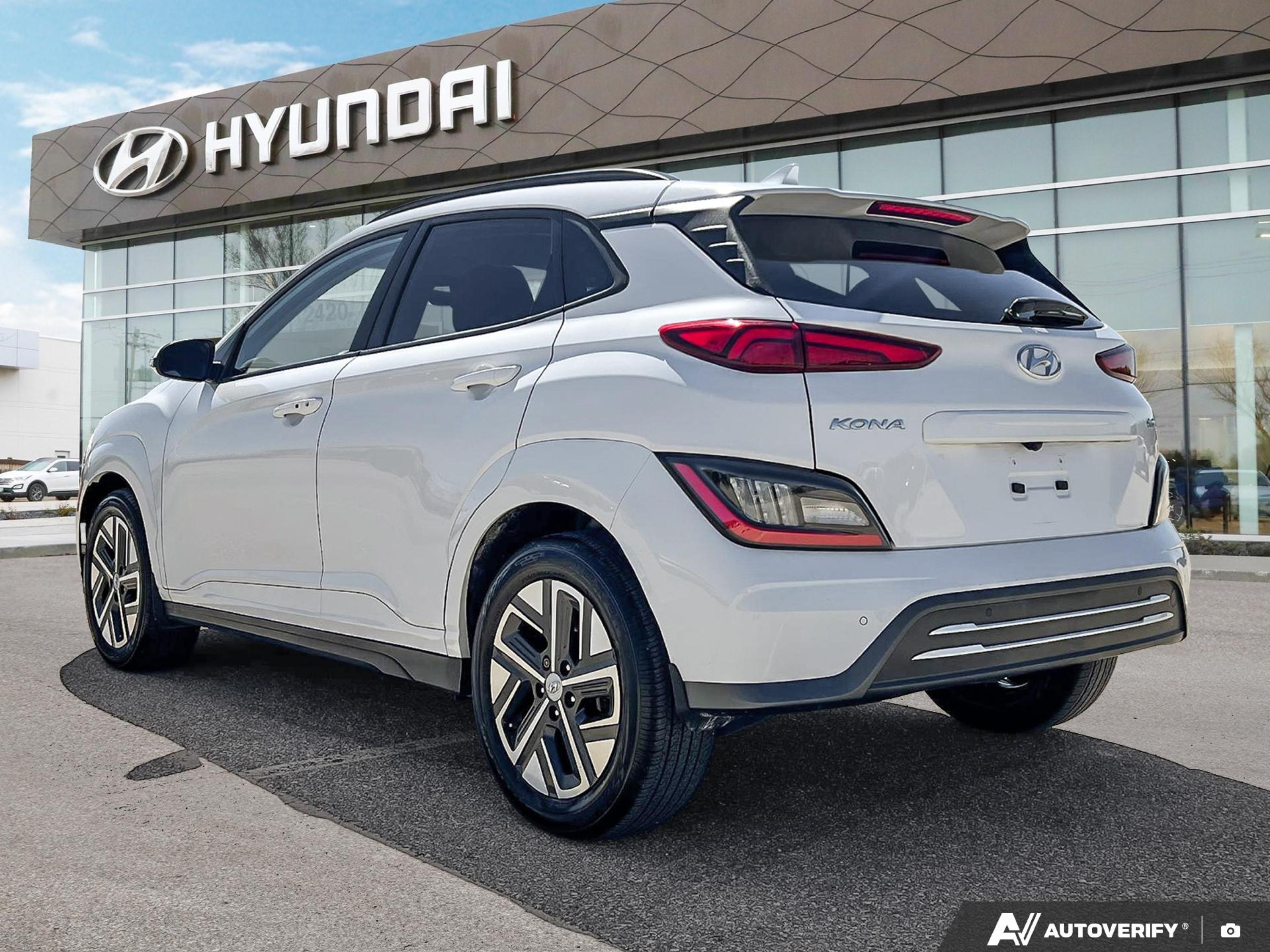 used 2023 Hyundai Kona Electric car, priced at $31,492