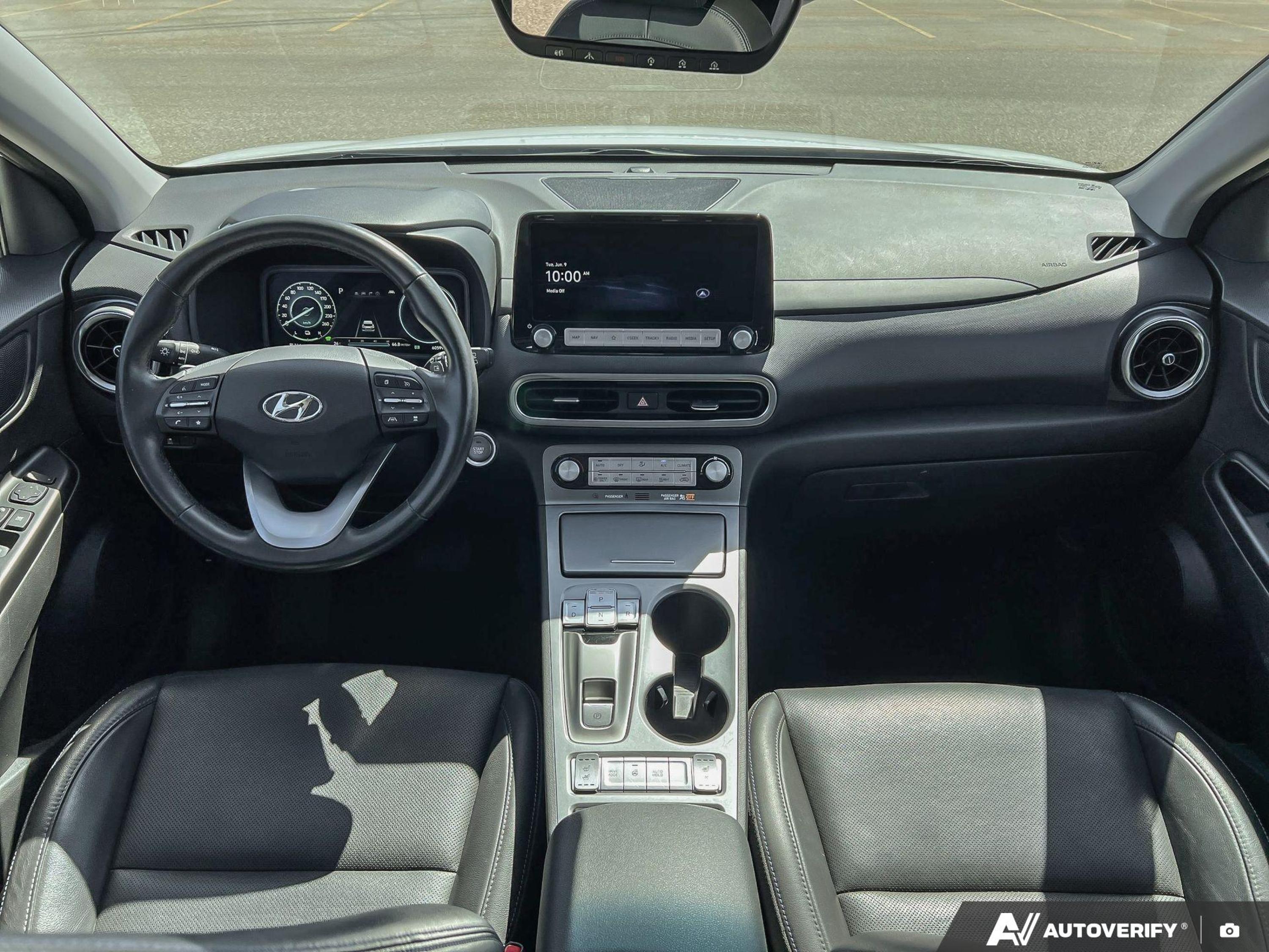 used 2023 Hyundai Kona Electric car, priced at $31,492