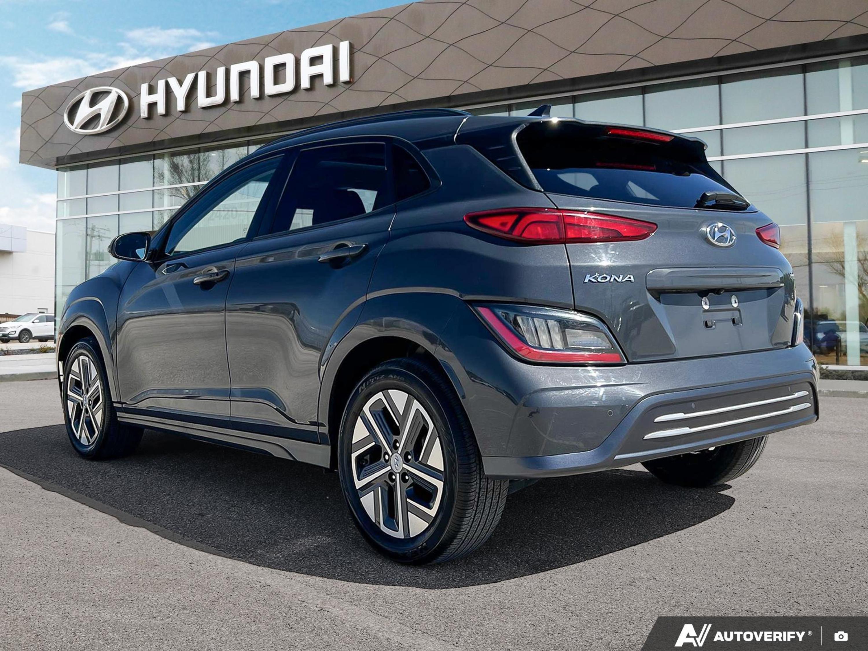 used 2023 Hyundai Kona Electric car, priced at $31,986
