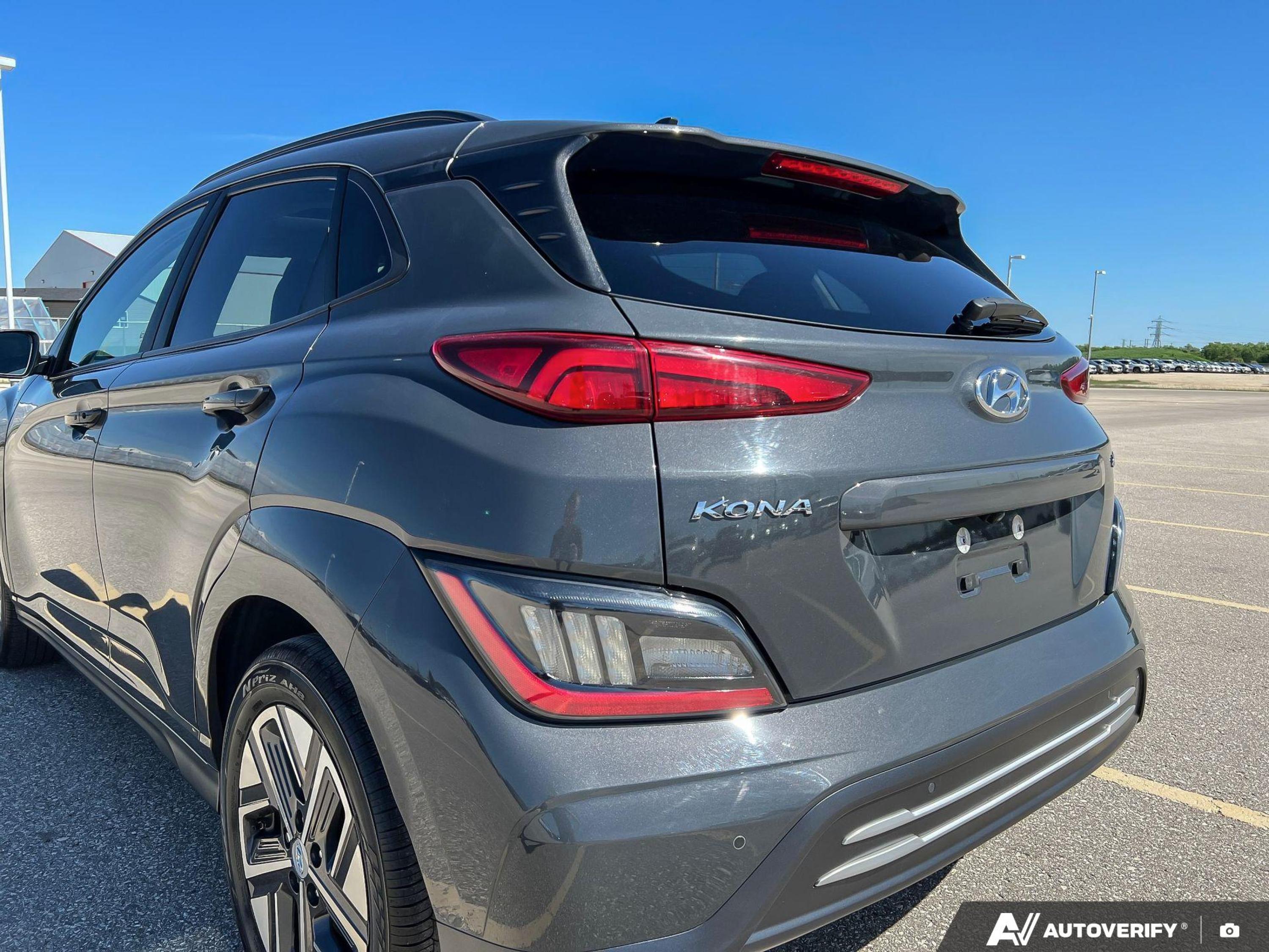 used 2023 Hyundai Kona Electric car, priced at $31,986
