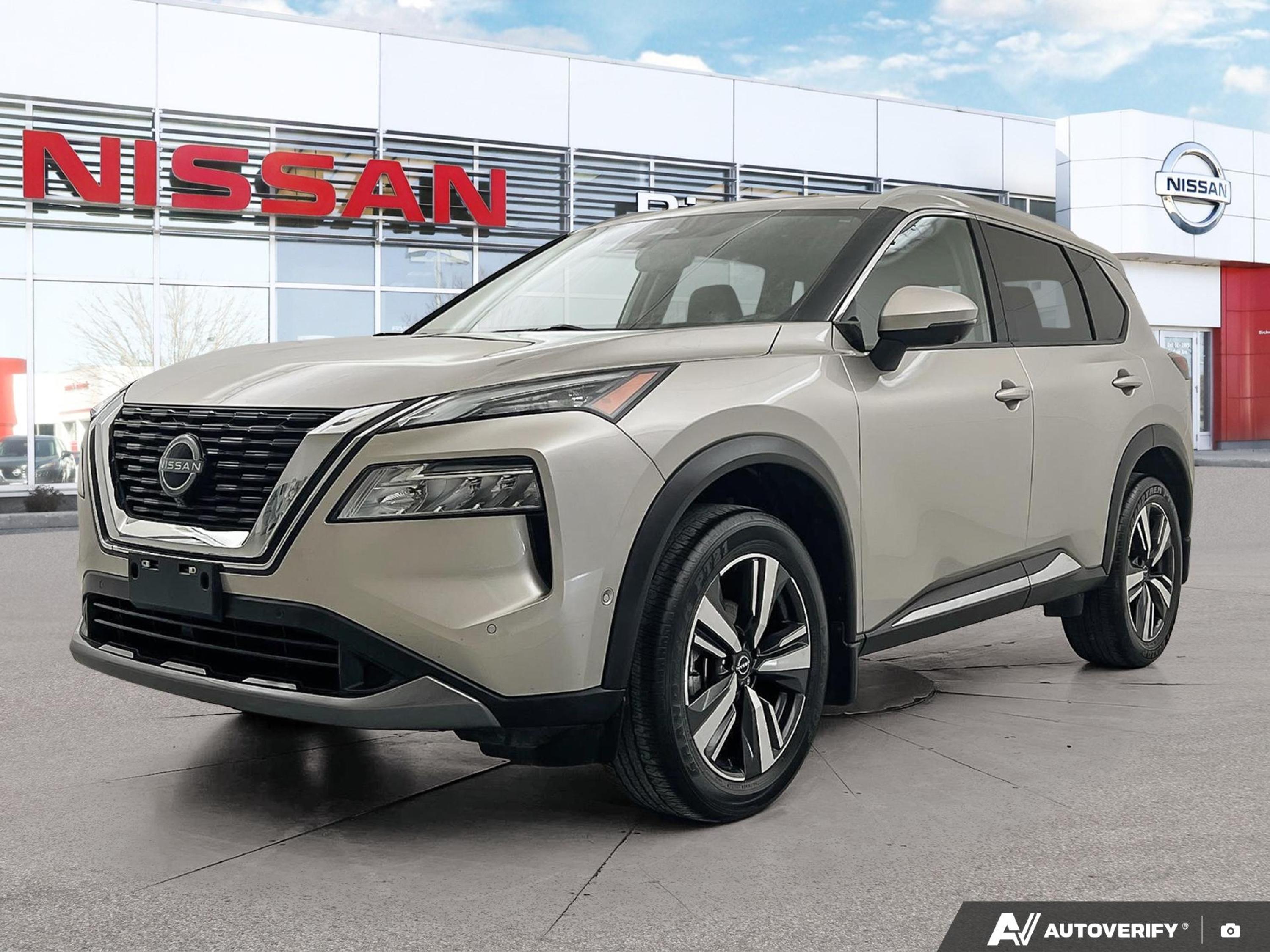 Champagne Silver Metallic 2023 Nissan Rogue SL AWD SUV / Crossover All-Wheel Drive Automatic