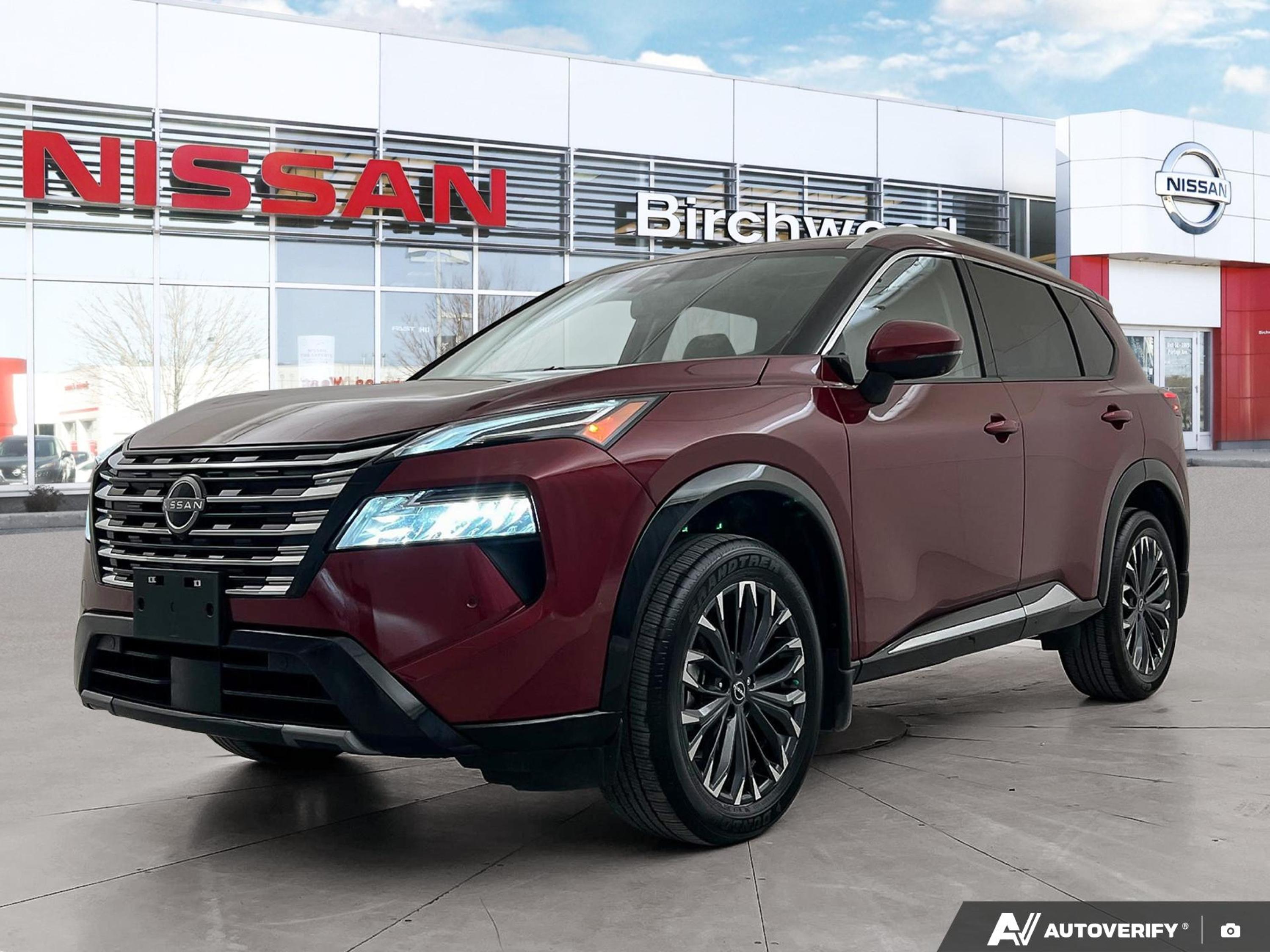 Red (Scarlet Ember Tintcoat) 2025 Nissan Rogue Platinum AWD SUV / Crossover All-Wheel Drive Automatic