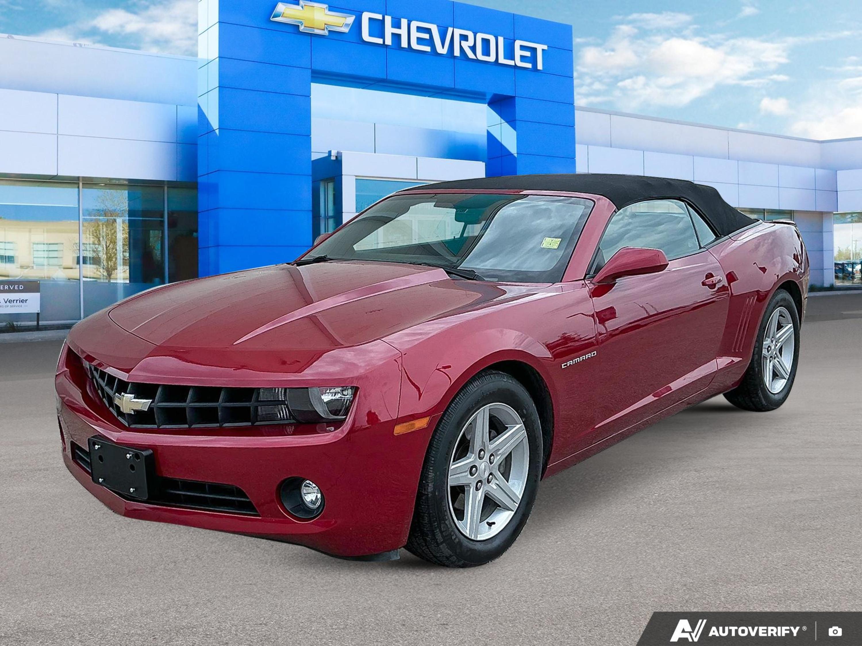 Crystal Red Tintcoat 2012 Chevrolet Camaro 1LT Convertible RWD Convertible Rear-Wheel Drive Automatic