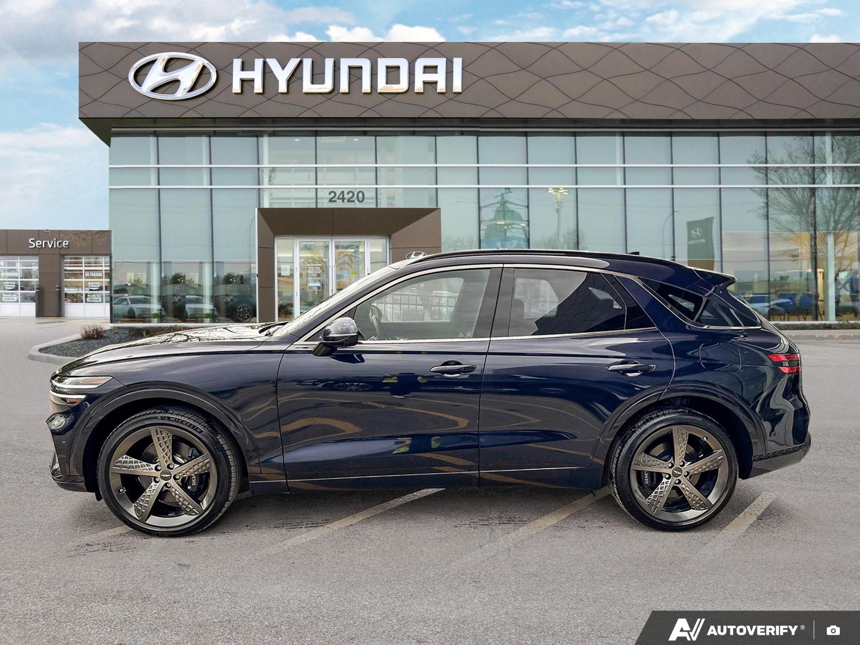 used 2023 Genesis GV70 car, priced at $52,990
