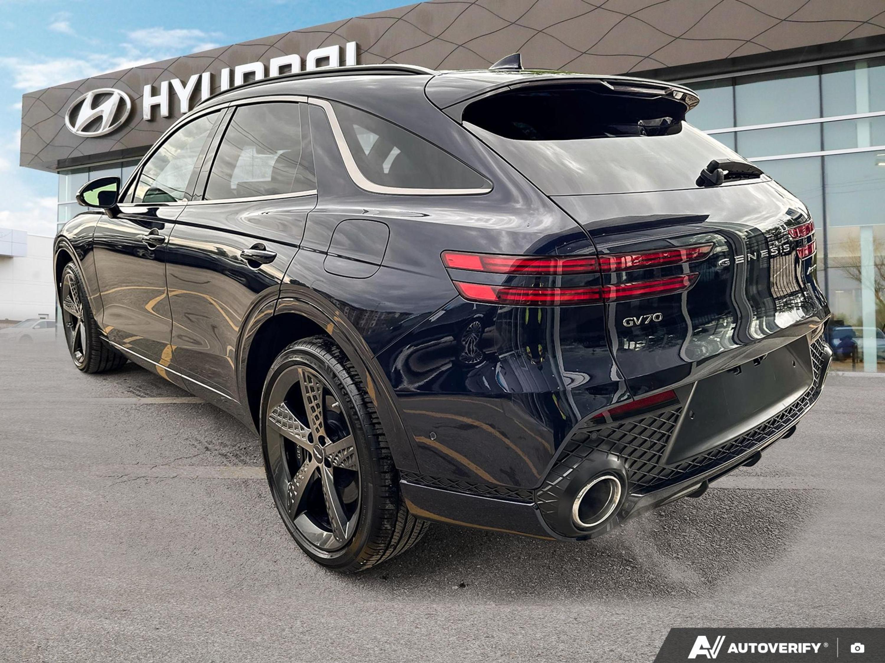 used 2023 Genesis GV70 car, priced at $52,990