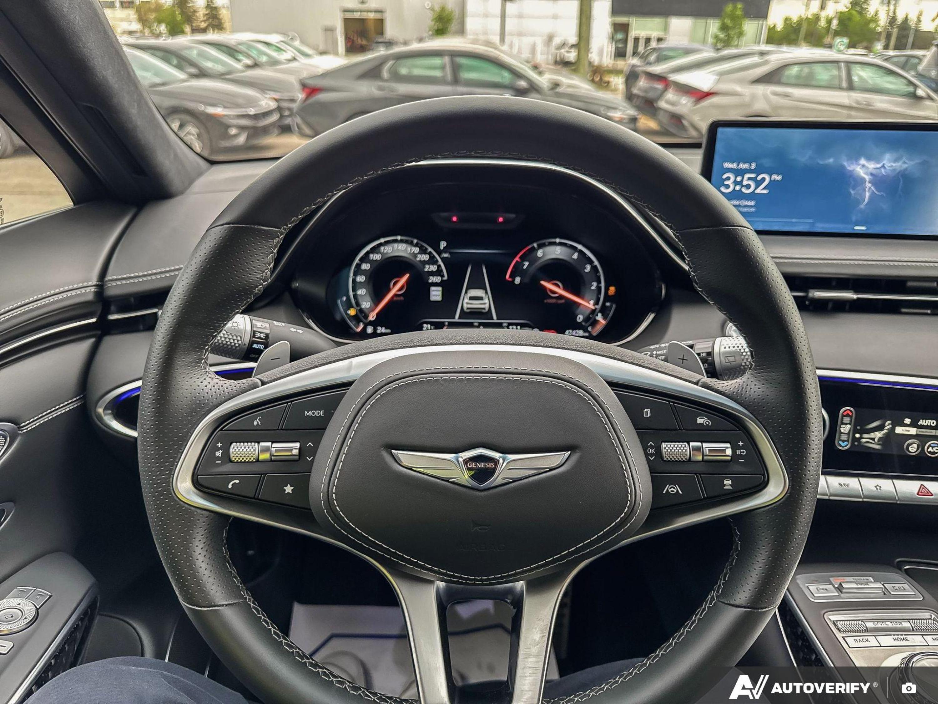 used 2023 Genesis GV70 car, priced at $52,990