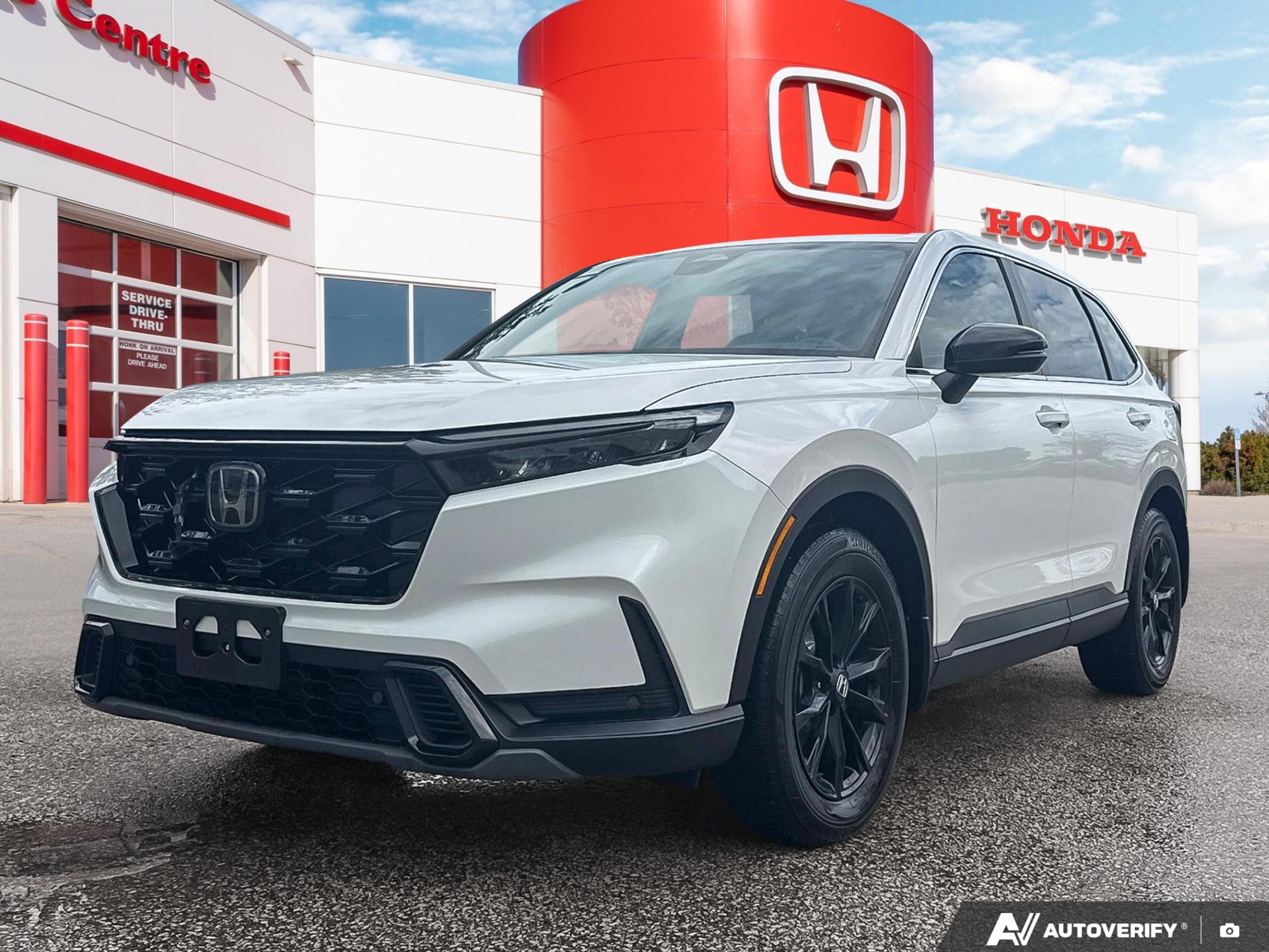 Platinum White Pearl 2024 Honda CR-V Hybrid SUV / Crossover Automatic
