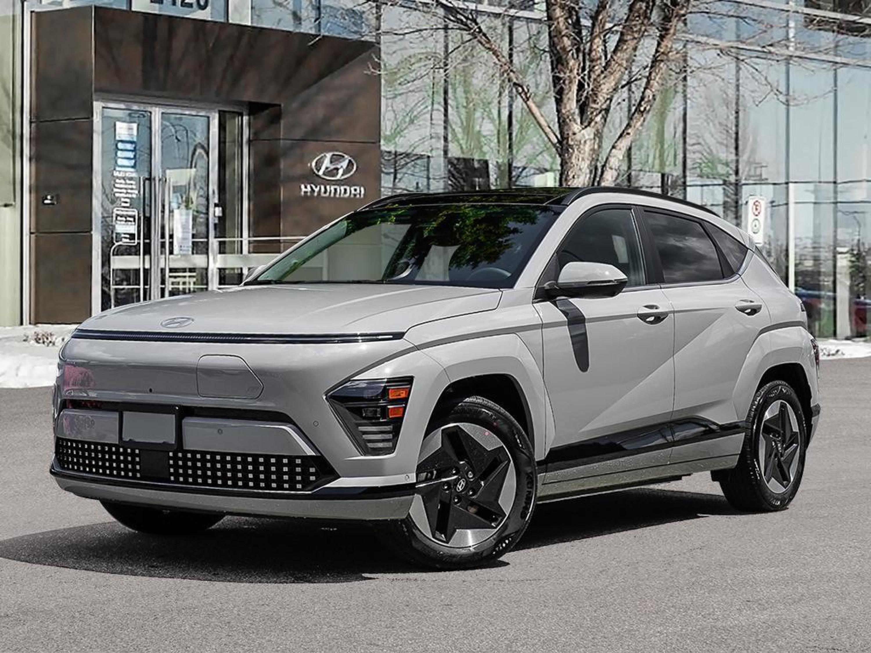 Gray (Cyber Grey) 2026 Hyundai Kona Electric SUV / Crossover Automatic