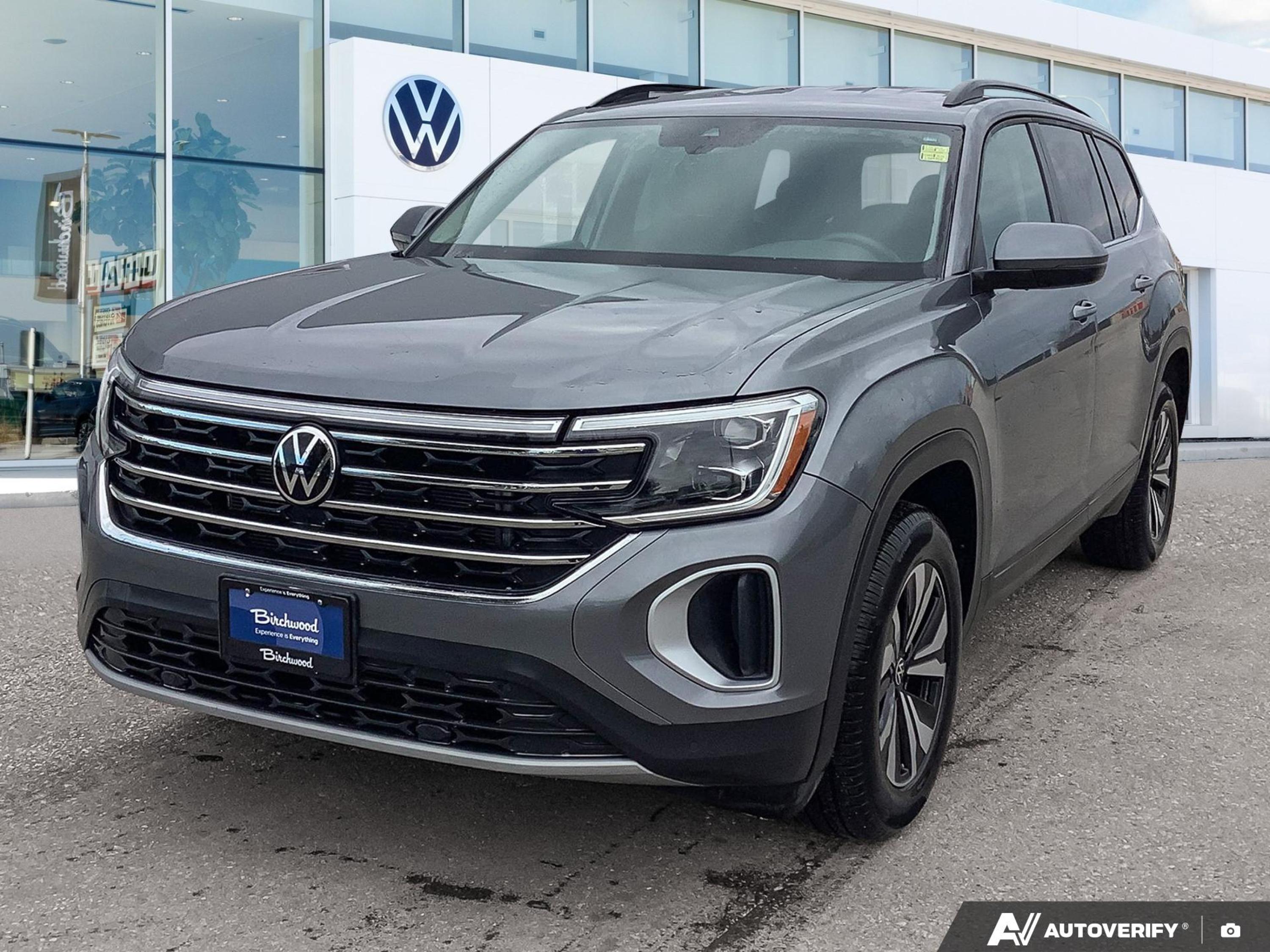 Pure Gray 2024 Volkswagen Atlas Cross Sport Execline R-Line 4Motion SUV / Crossover Automatic