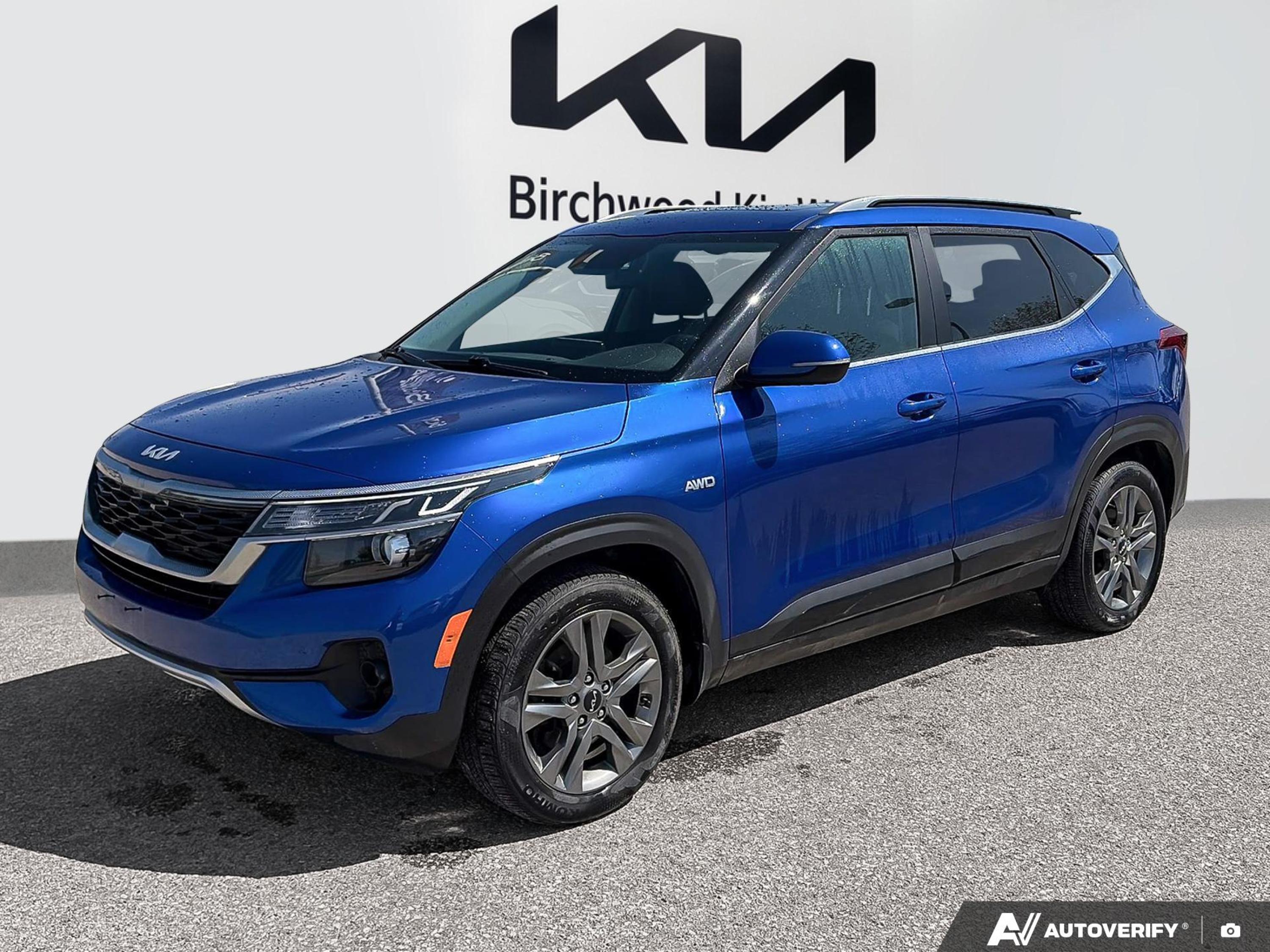 Dark Ocean Blue 2022 Kia Seltos EX AWD SUV / Crossover All-Wheel Drive Automatic
