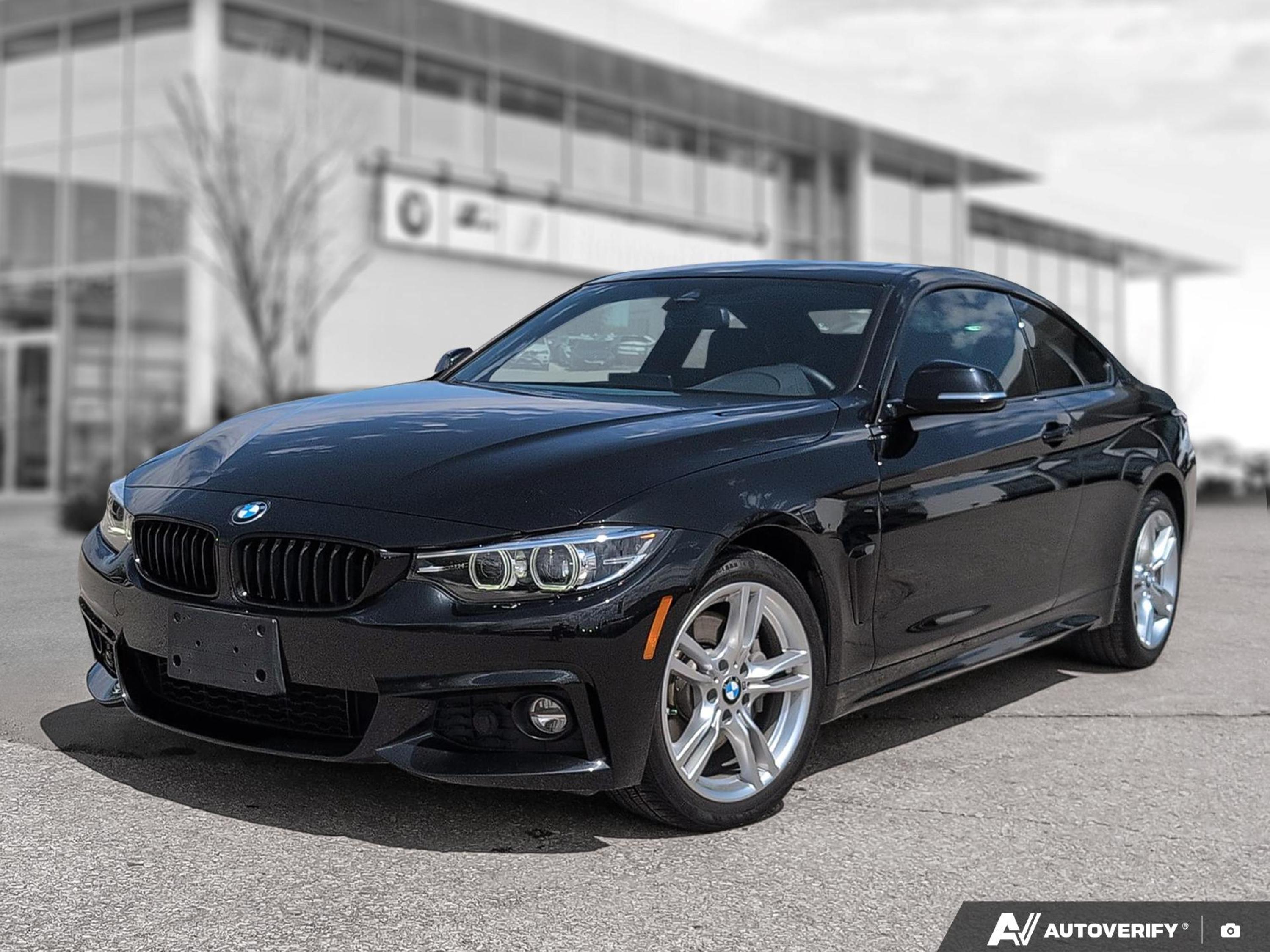 Black 2020 BMW 4 Series 430i xDrive Coupe AWD Coupe All-Wheel Drive Automatic