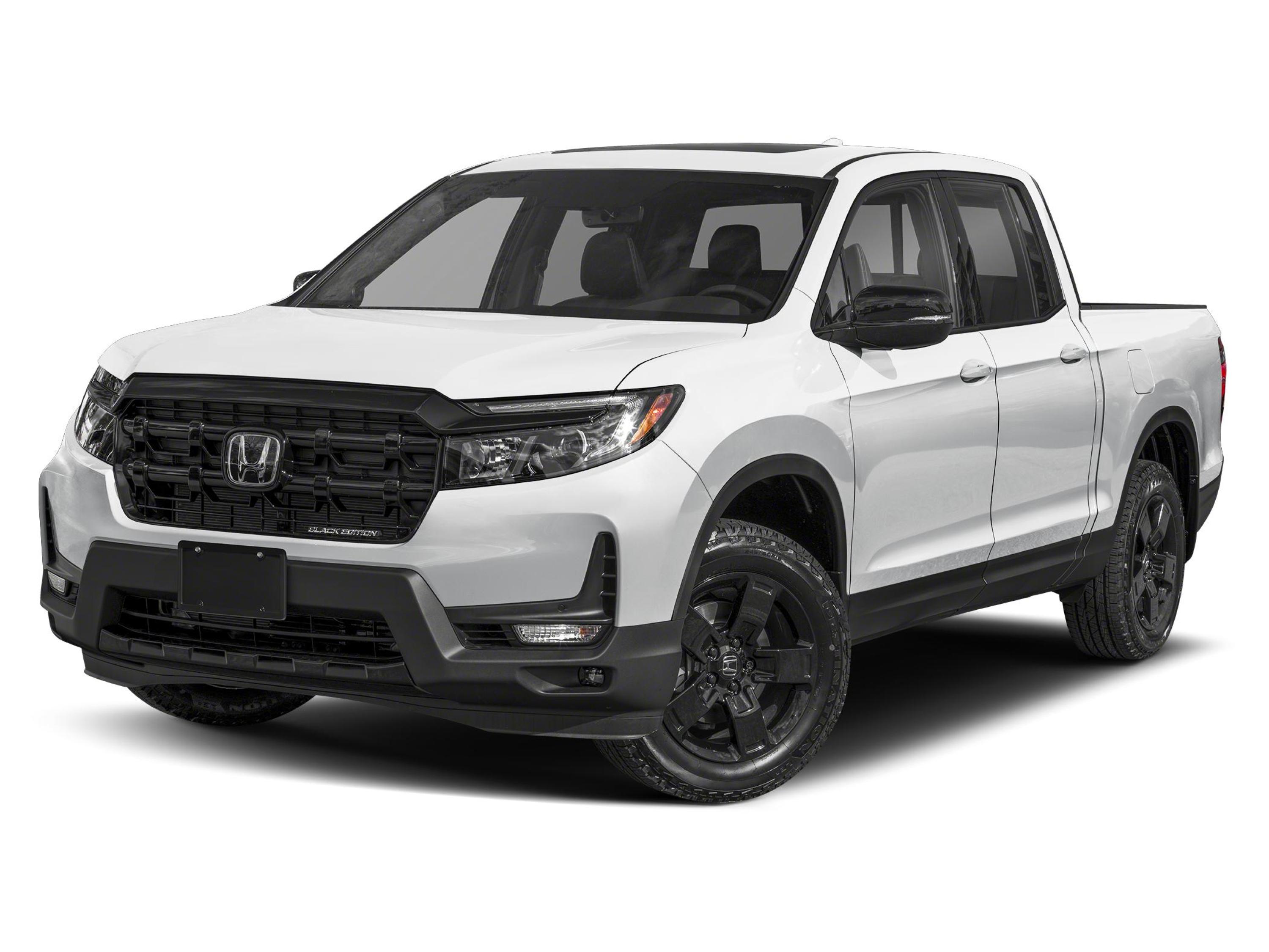 Platinum White Pearl 2024 Honda Ridgeline Pickup Truck All-Wheel Drive Automatic
