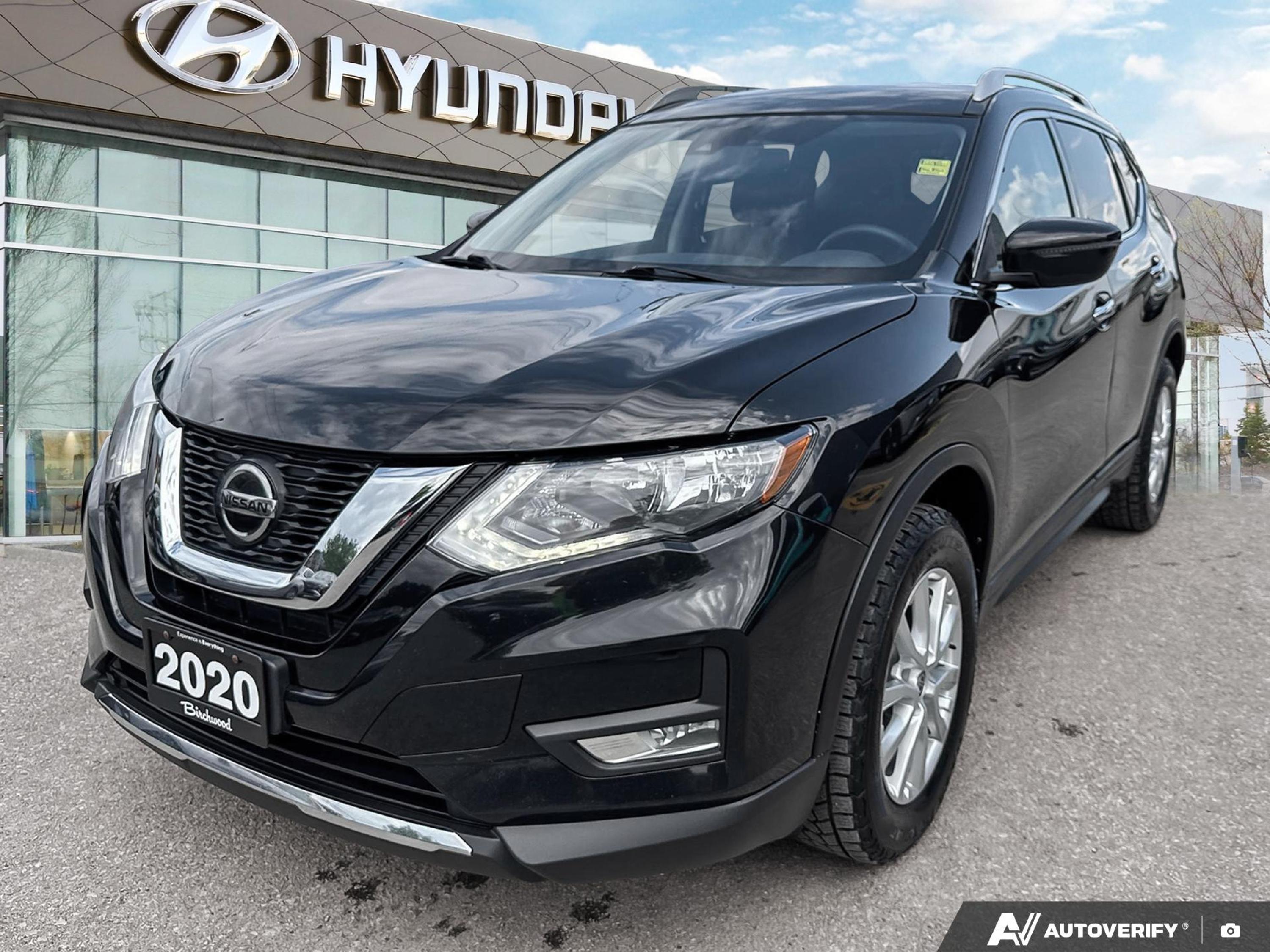 Gray (Magnetic Black Metallic) 2020 Nissan Rogue SV AWD SUV / Crossover All-Wheel Drive Automatic