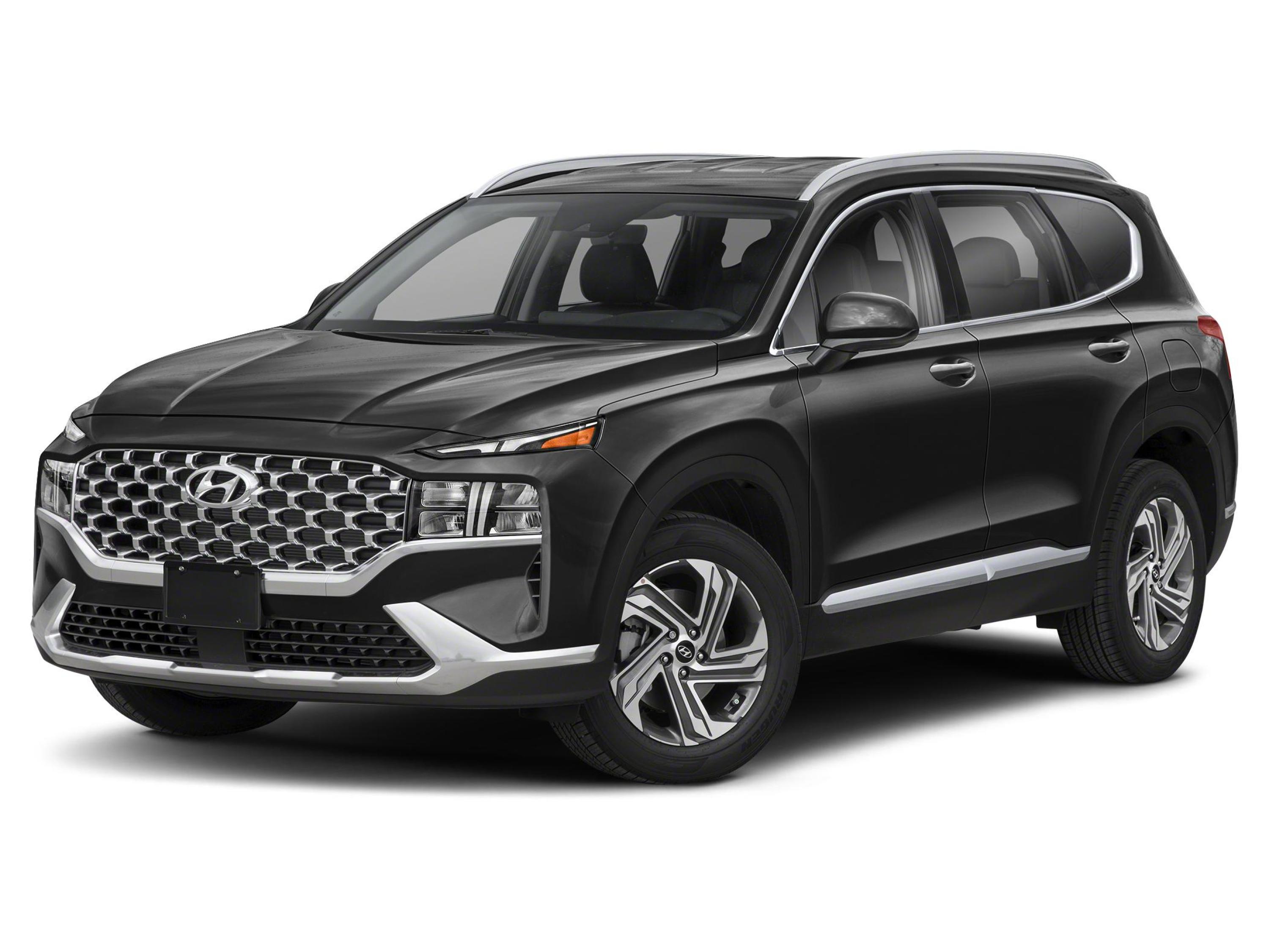 Twilight Black 2021 Hyundai Santa Fe Preferred AWD SUV / Crossover Automatic