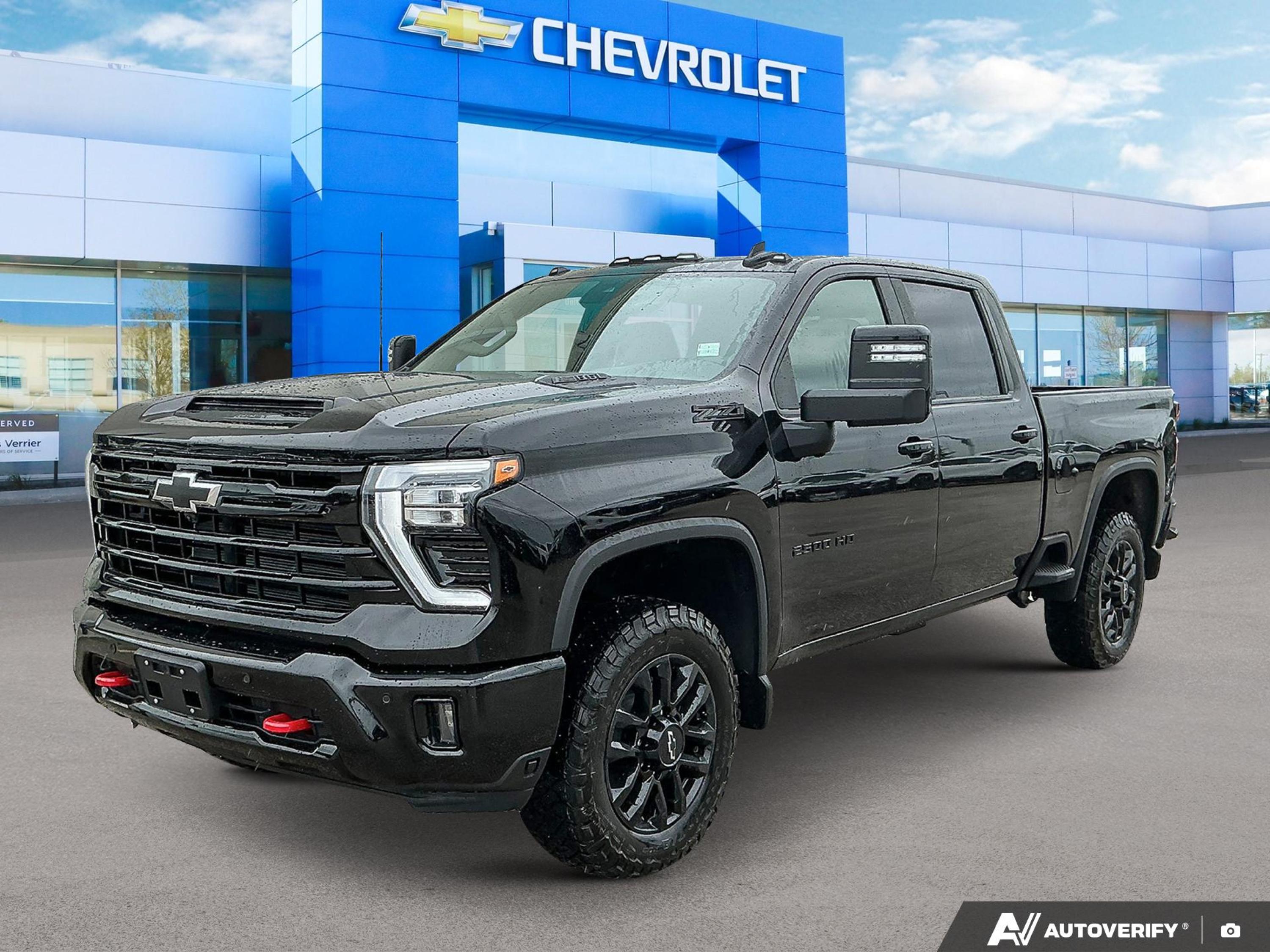 Black 2026 Chevrolet Silverado 2500HD Pickup Truck Four-Wheel Drive Automatic