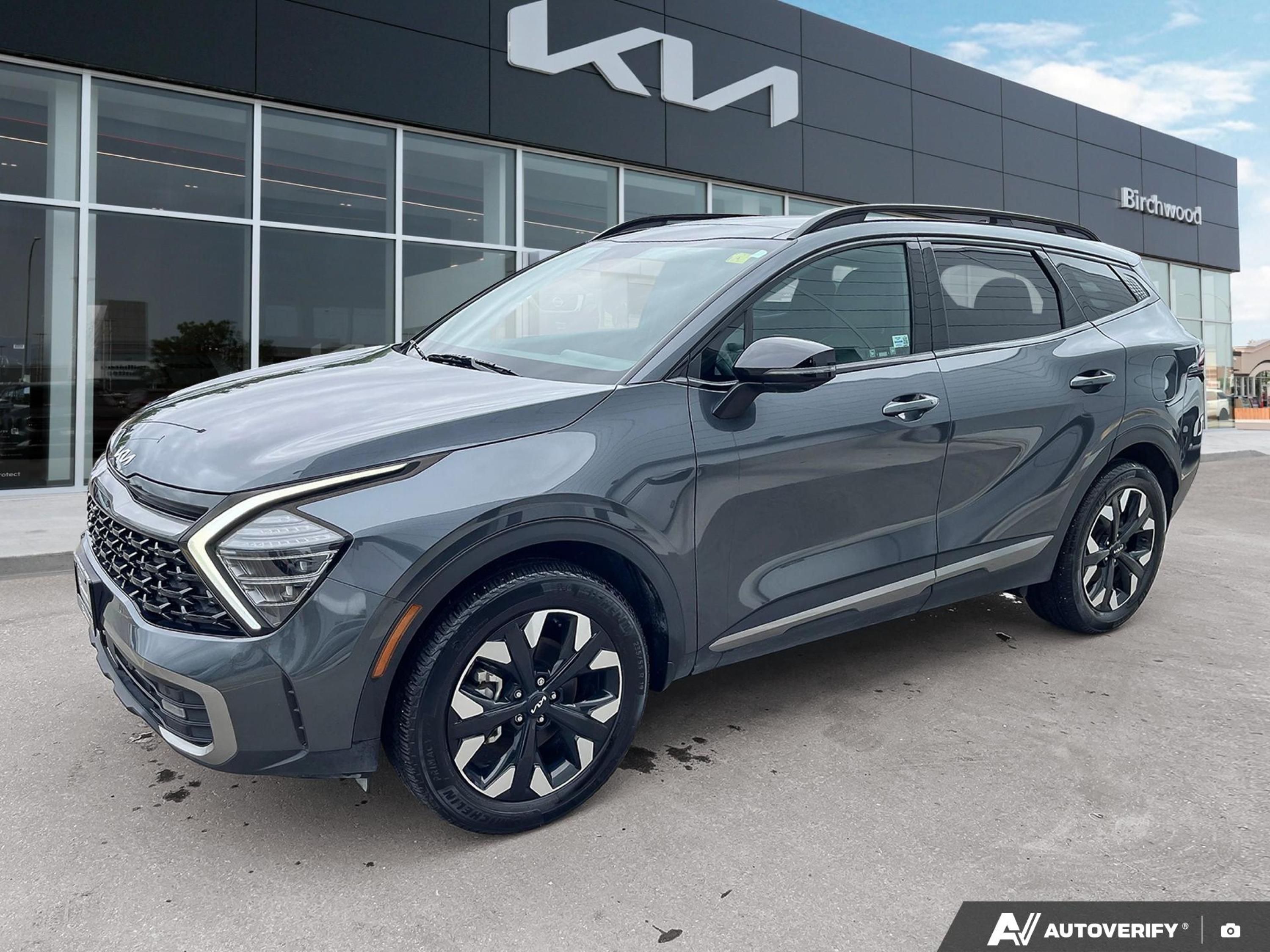 Gray (Gravity Grey) 2024 Kia Sportage X-Line Limited AWD SUV / Crossover Automatic