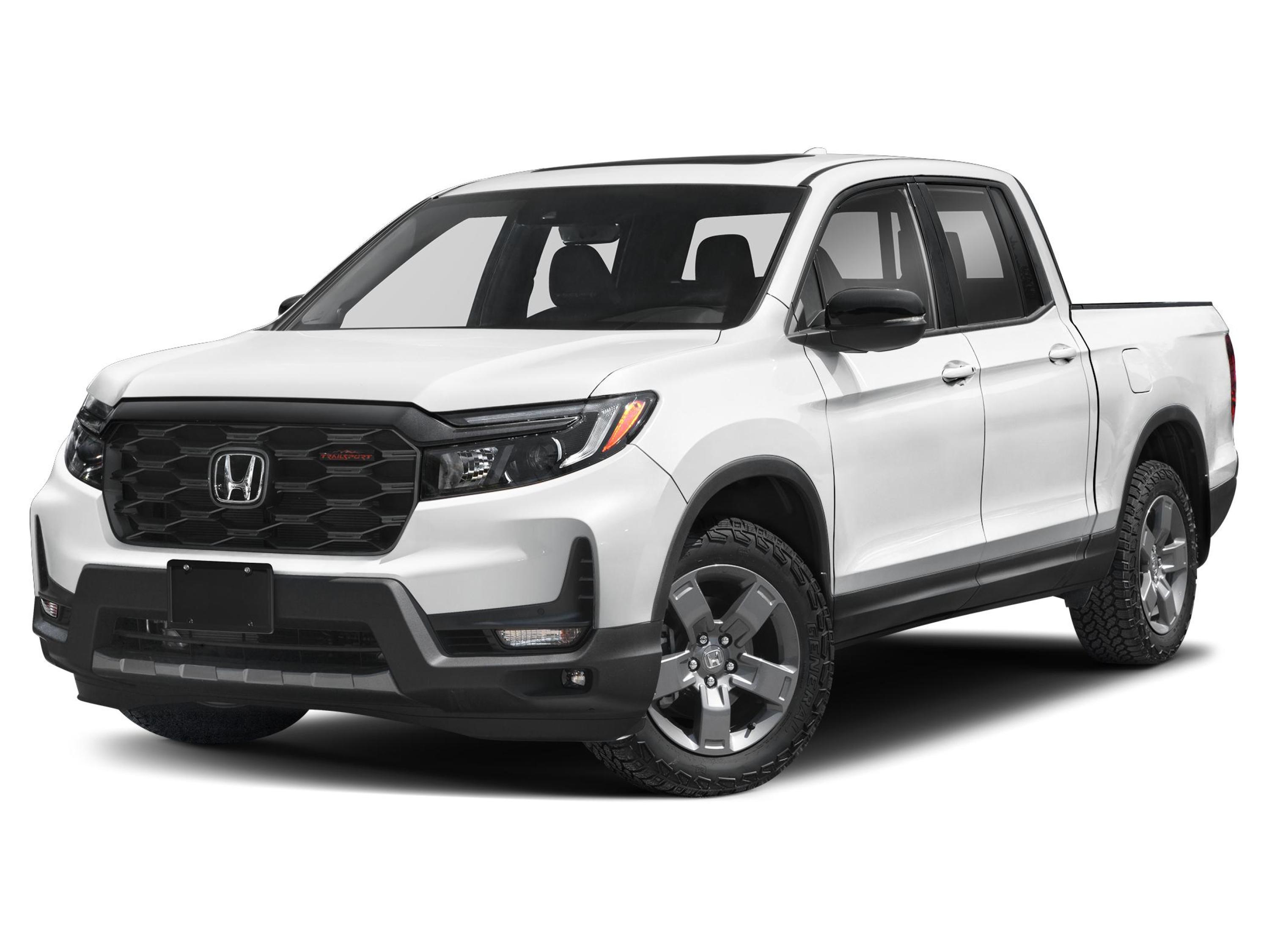 Platinum White Pearl 2025 Honda Ridgeline Pickup Truck All-Wheel Drive Automatic