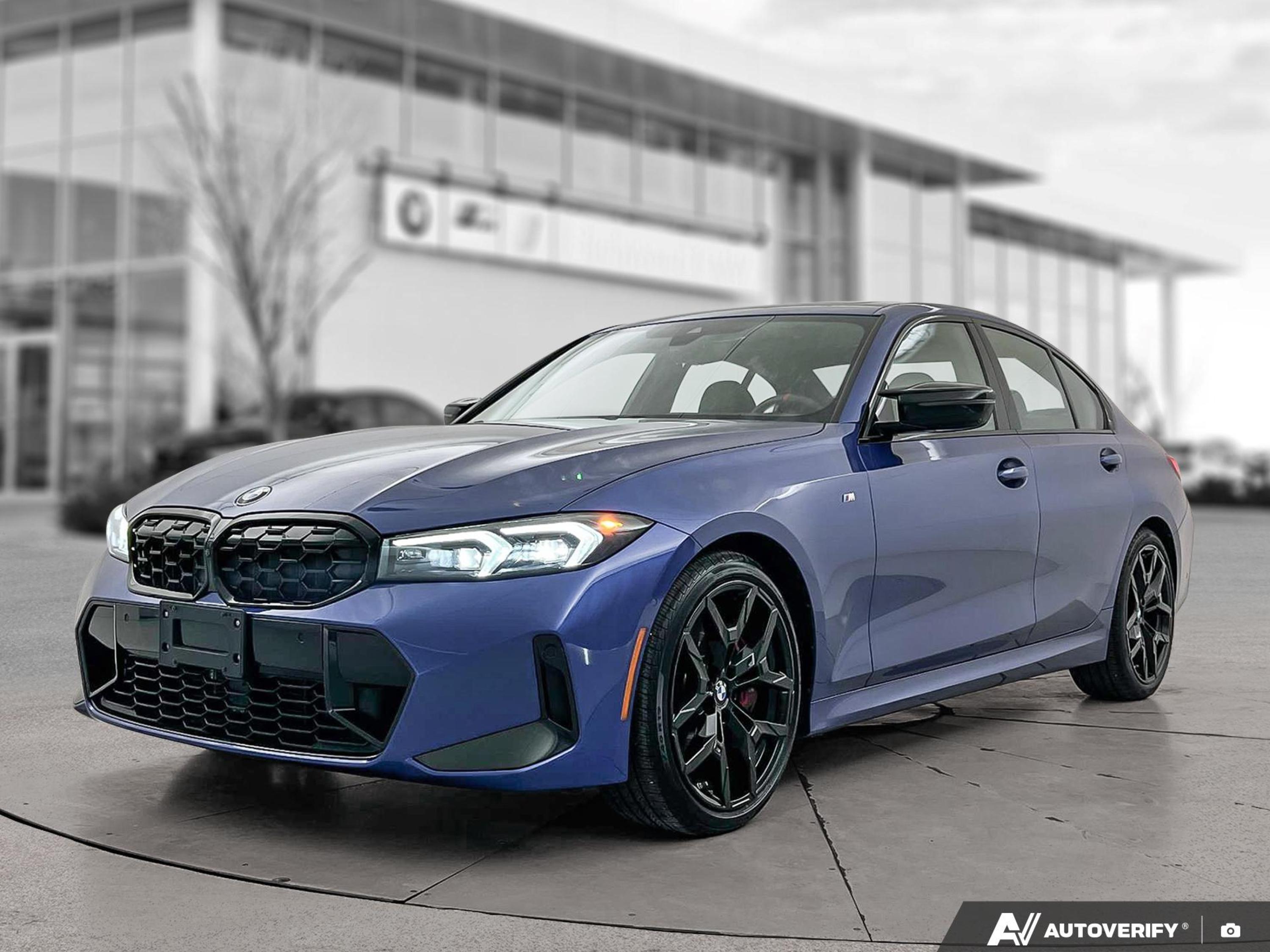 Portimao Blue Metallic 2025 BMW 3 Series Sedan All-Wheel Drive Automatic