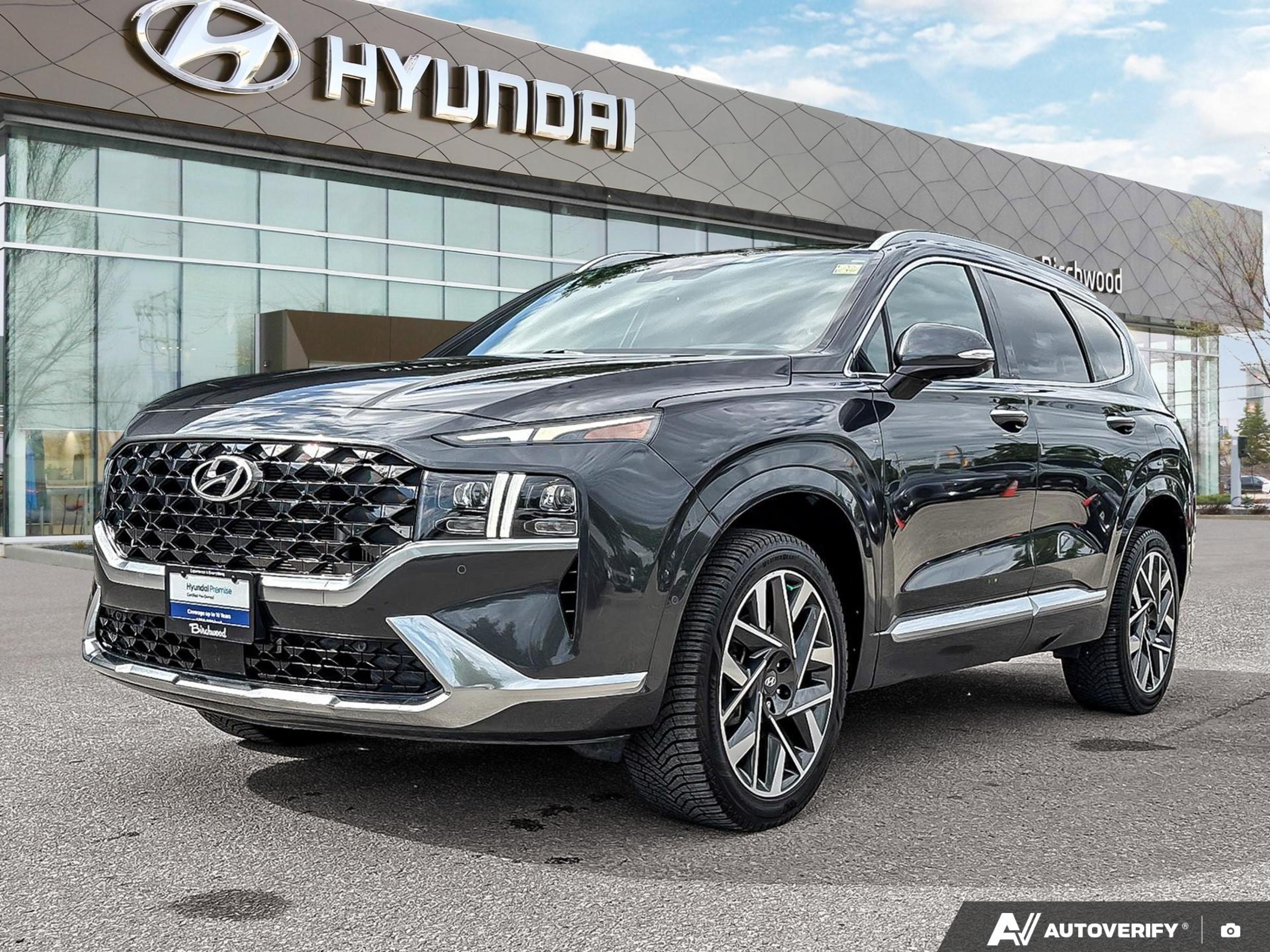 Gray (Nocturne Grey) 2023 Hyundai Santa Fe Ultimate Calligraphy AWD SUV / Crossover Automatic