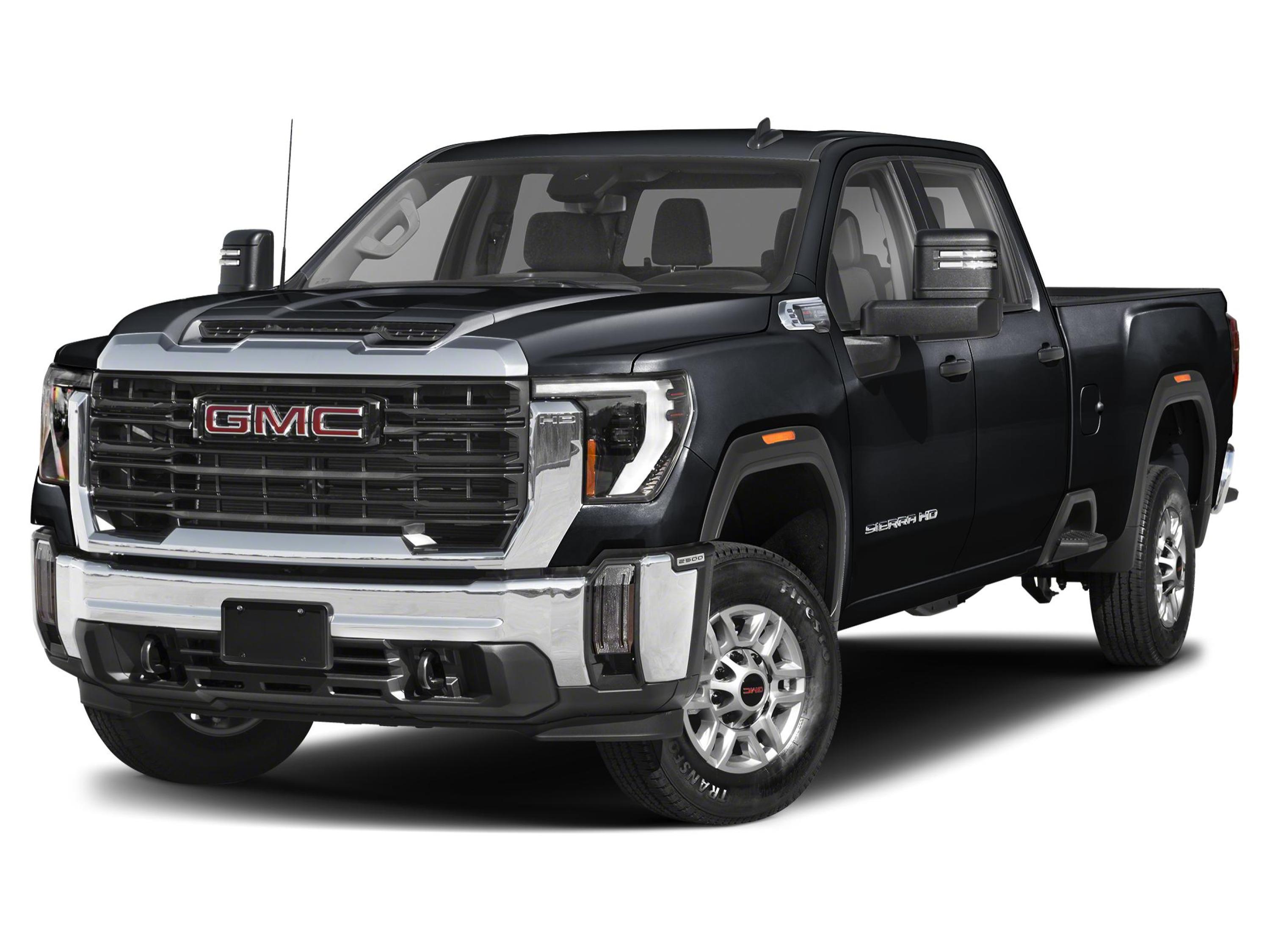 Onyx Black 2026 GMC Sierra 2500HD SLT Crew Cab 4WD Pickup Truck Four-Wheel Drive Automatic