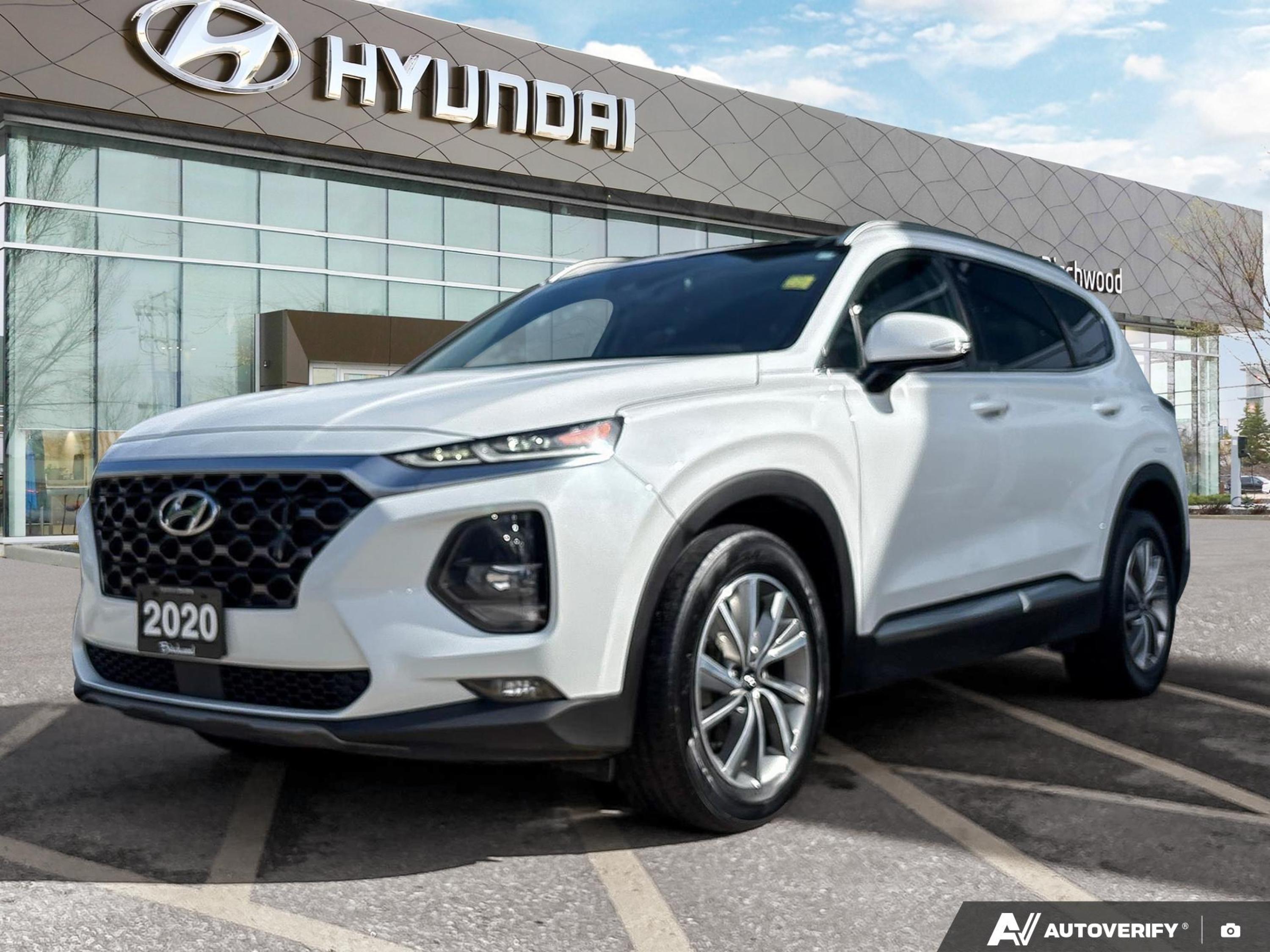 used 2020 Hyundai Santa Fe car, priced at $20,997