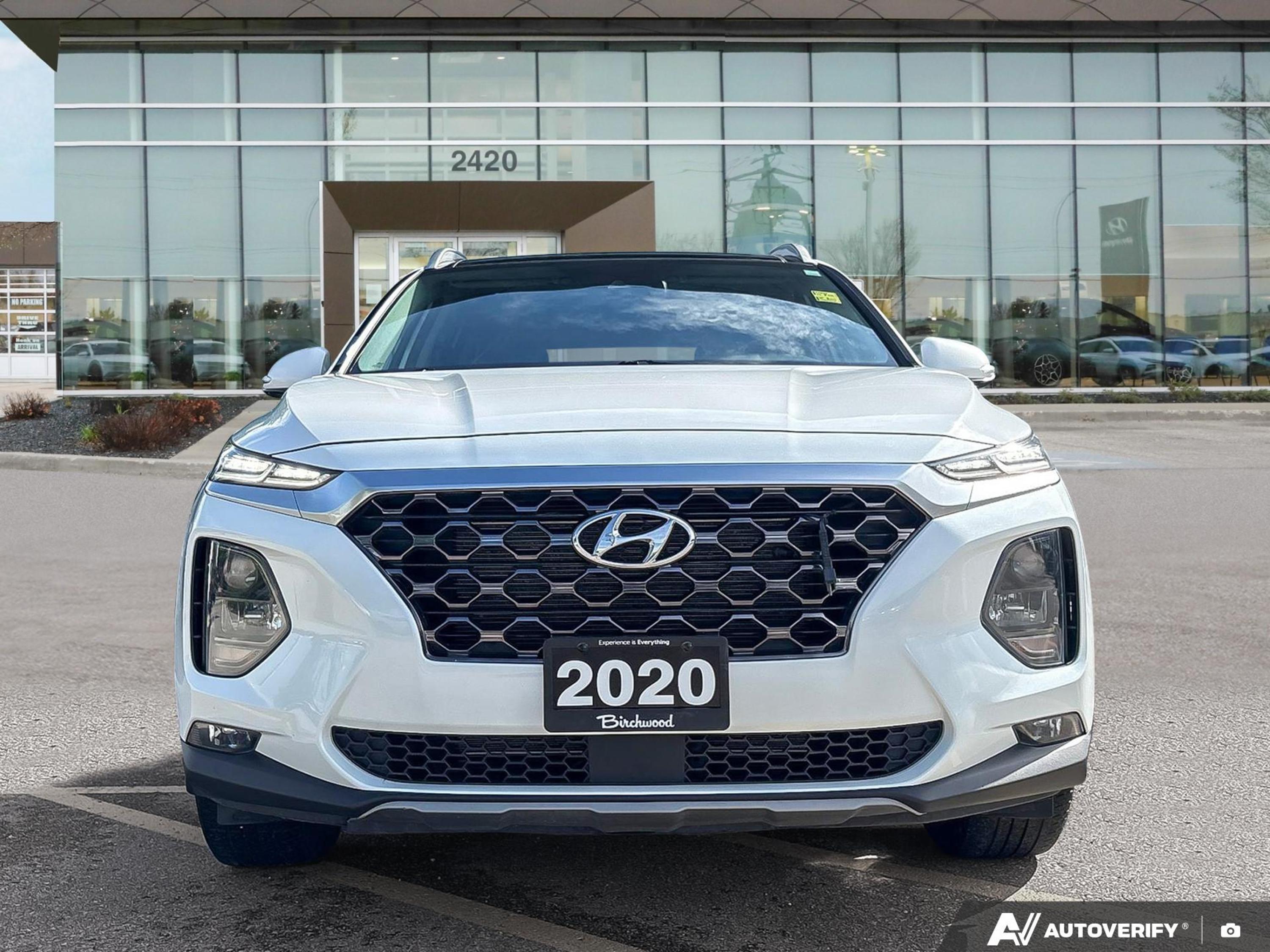 used 2020 Hyundai Santa Fe car, priced at $20,997