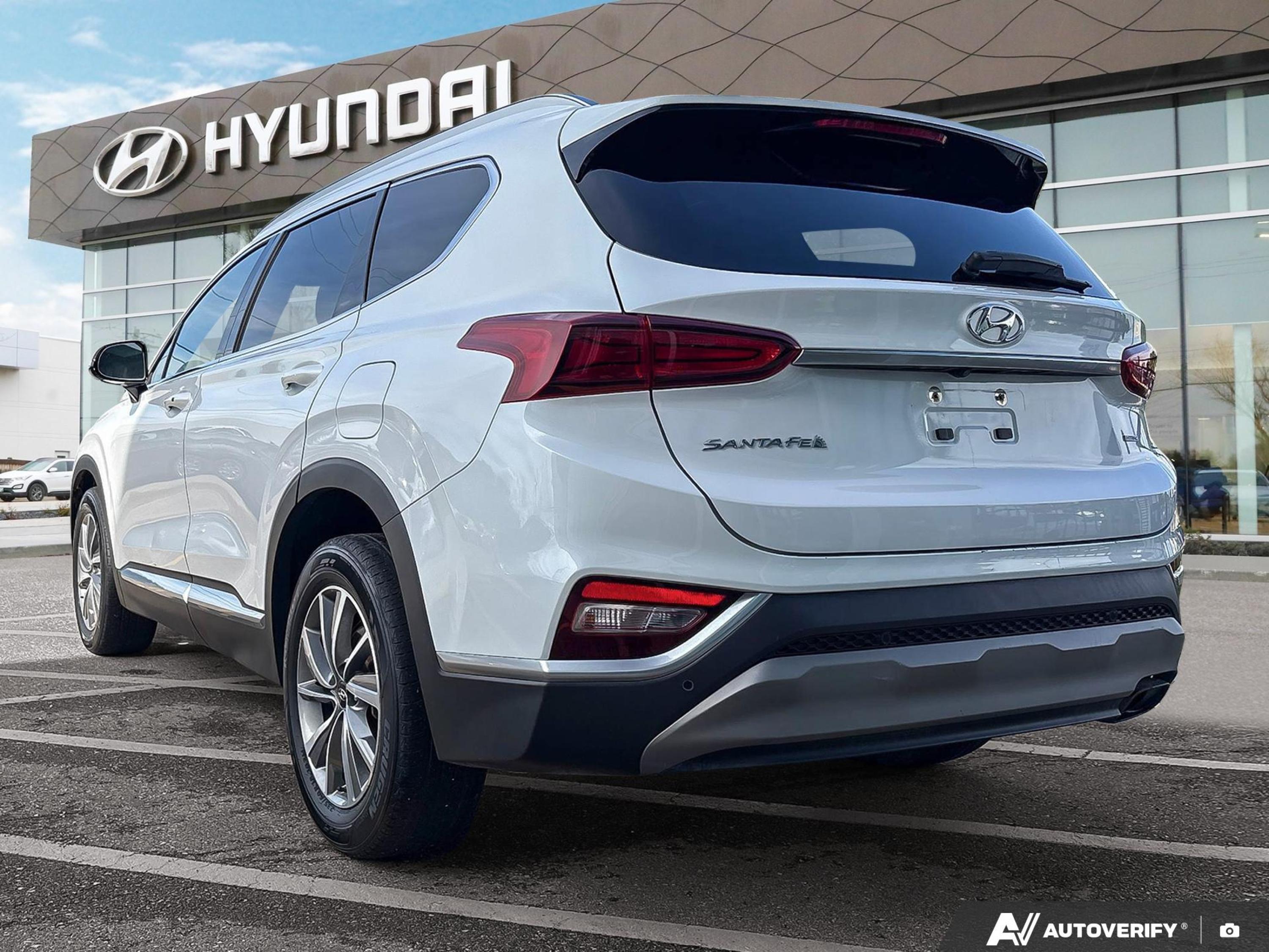 used 2020 Hyundai Santa Fe car, priced at $20,997