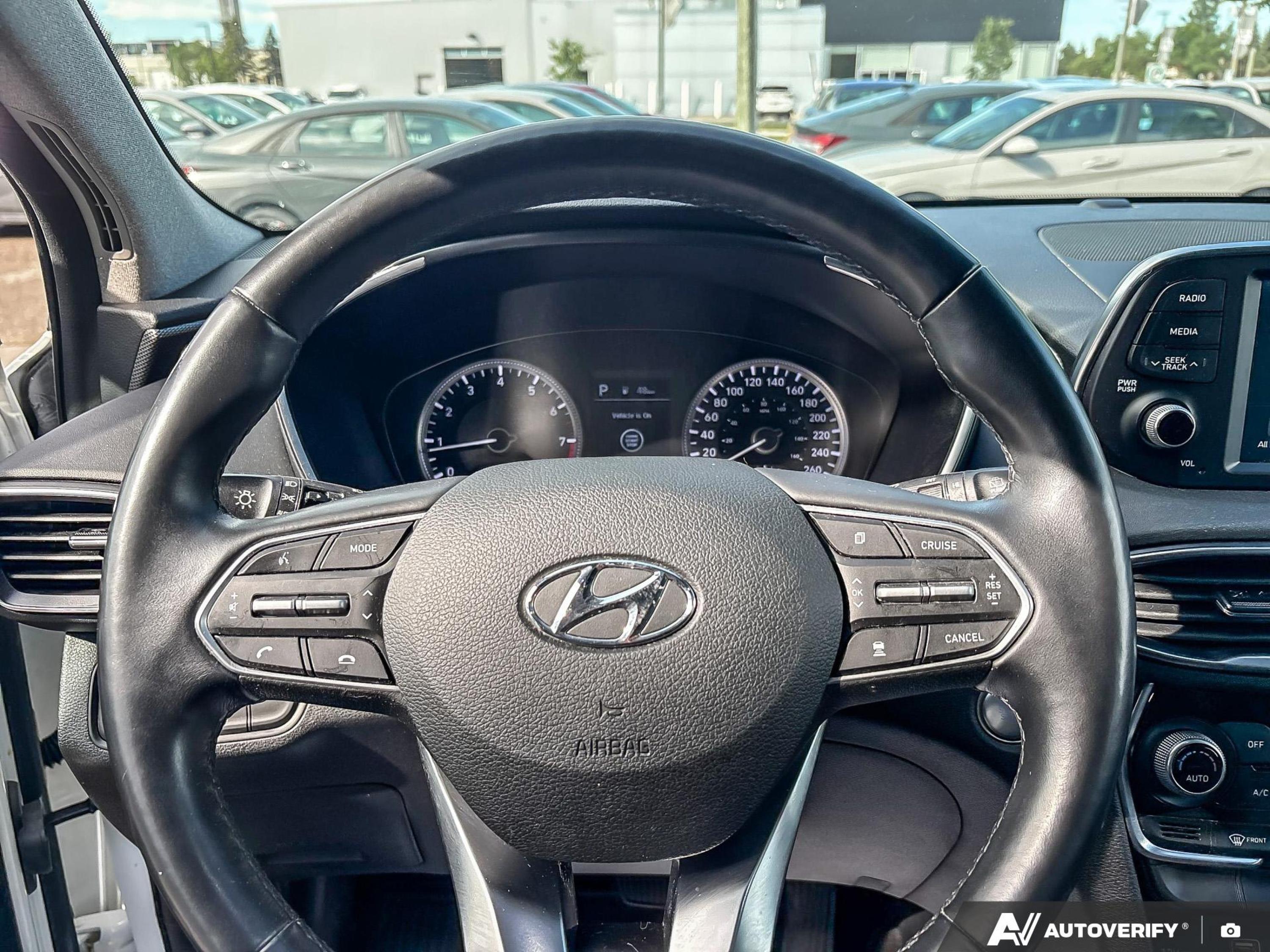 used 2020 Hyundai Santa Fe car, priced at $20,997