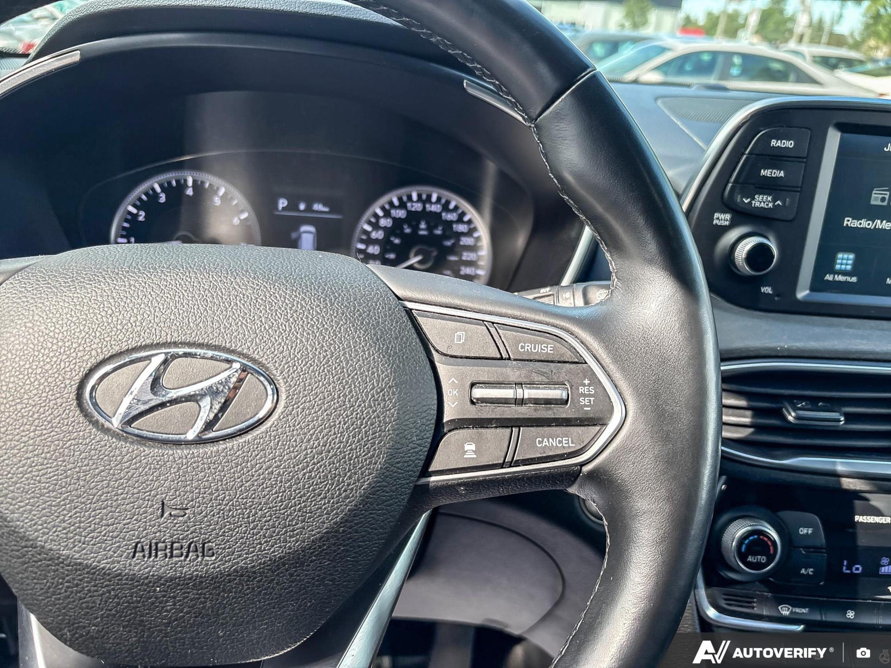 used 2020 Hyundai Santa Fe car, priced at $20,997