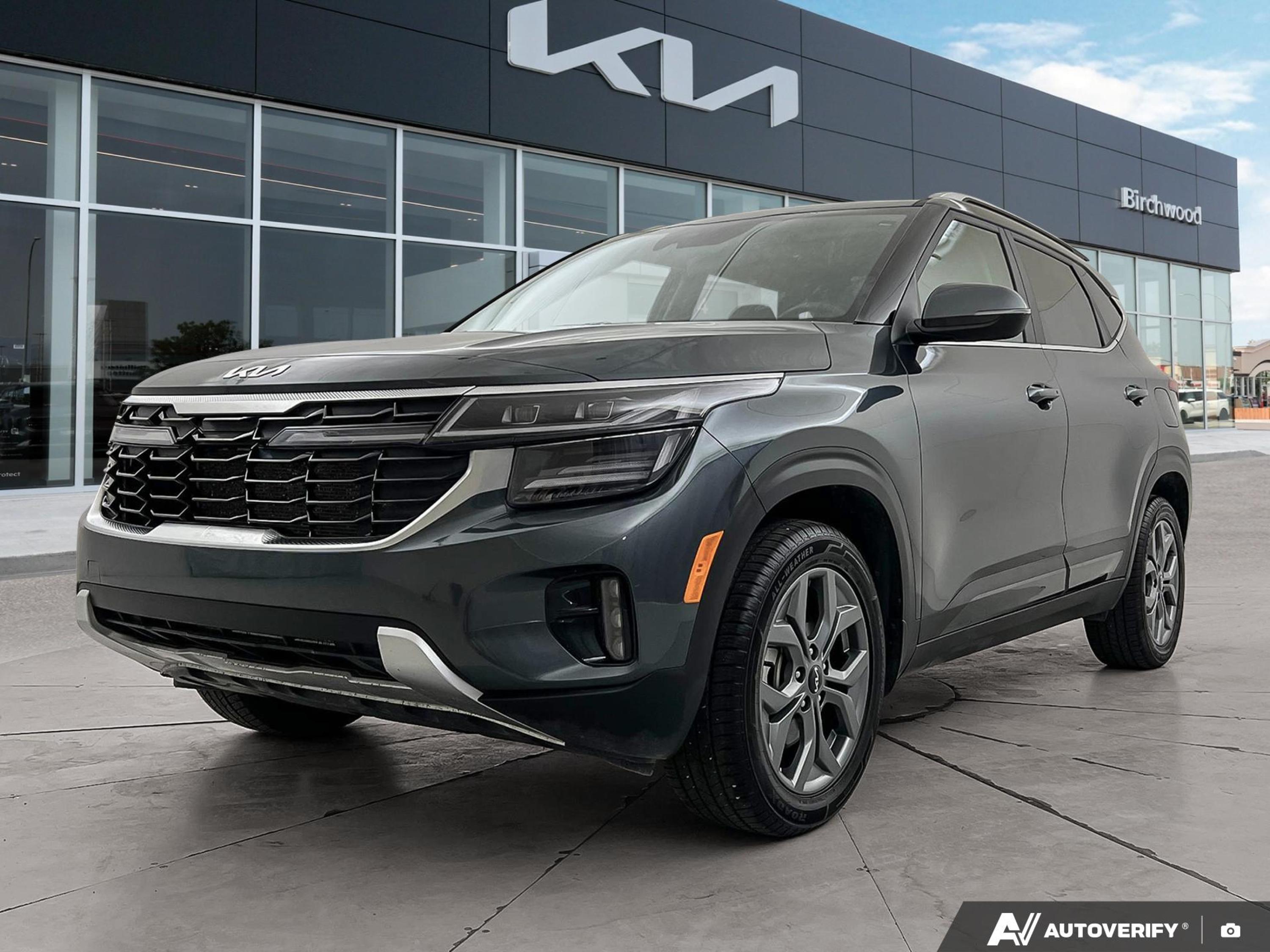 Gray (Steel Grey) 2025 Kia Seltos SUV / Crossover All-Wheel Drive Automatic