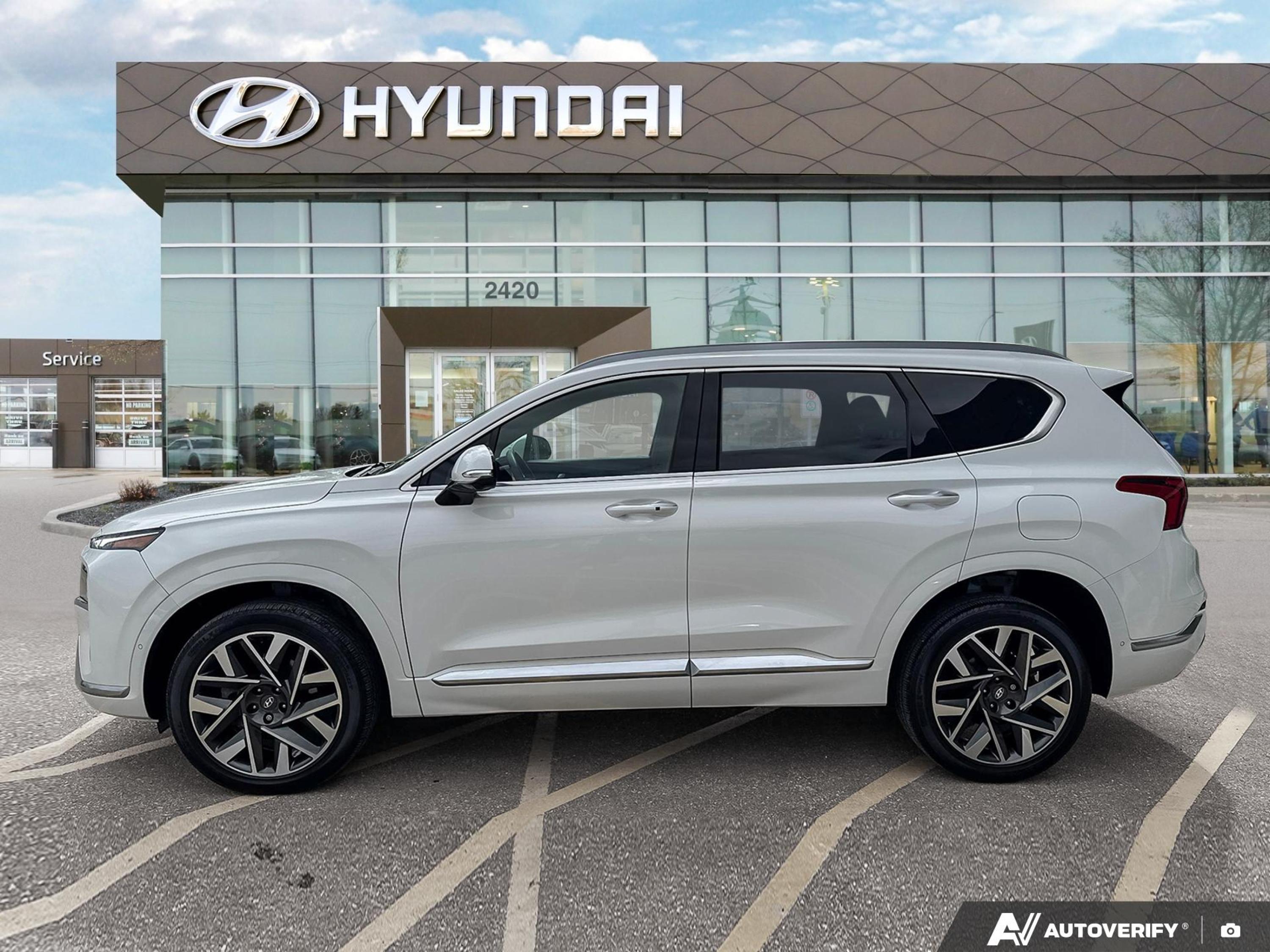 used 2023 Hyundai Santa Fe car, priced at $36,997